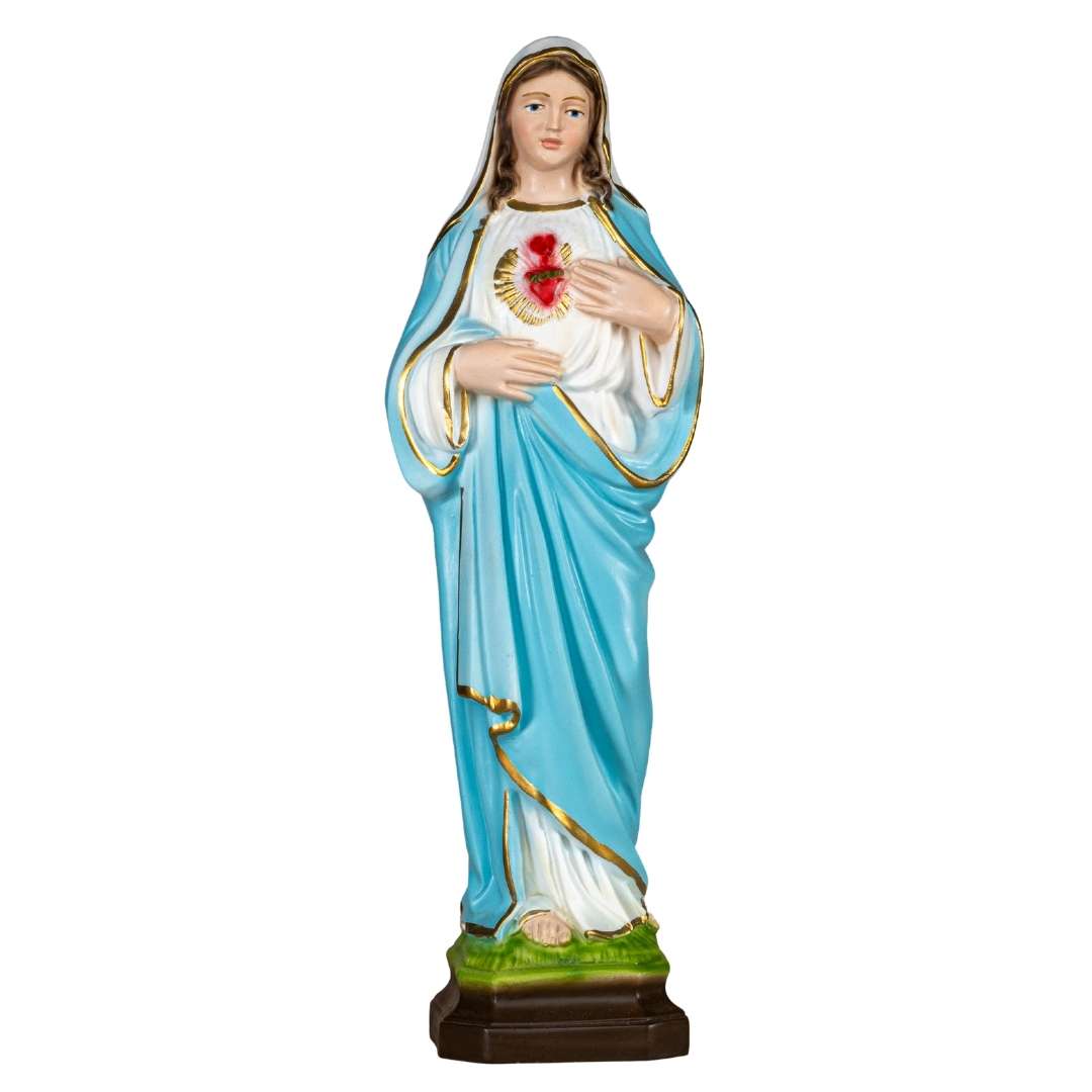 The Faith Gift Shop Immaculate of the Virgin Mary- Hand Painted in Italy - Our Tuscany Collection - Inmaculado Corazon de Maria