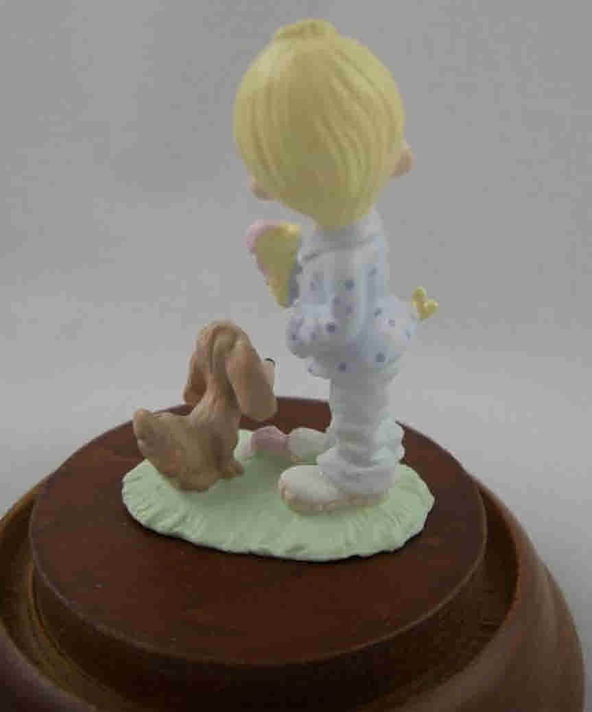 Precious Moments Praise the Lord Anyhow Limited Edition Miniature Pewter Figurine
