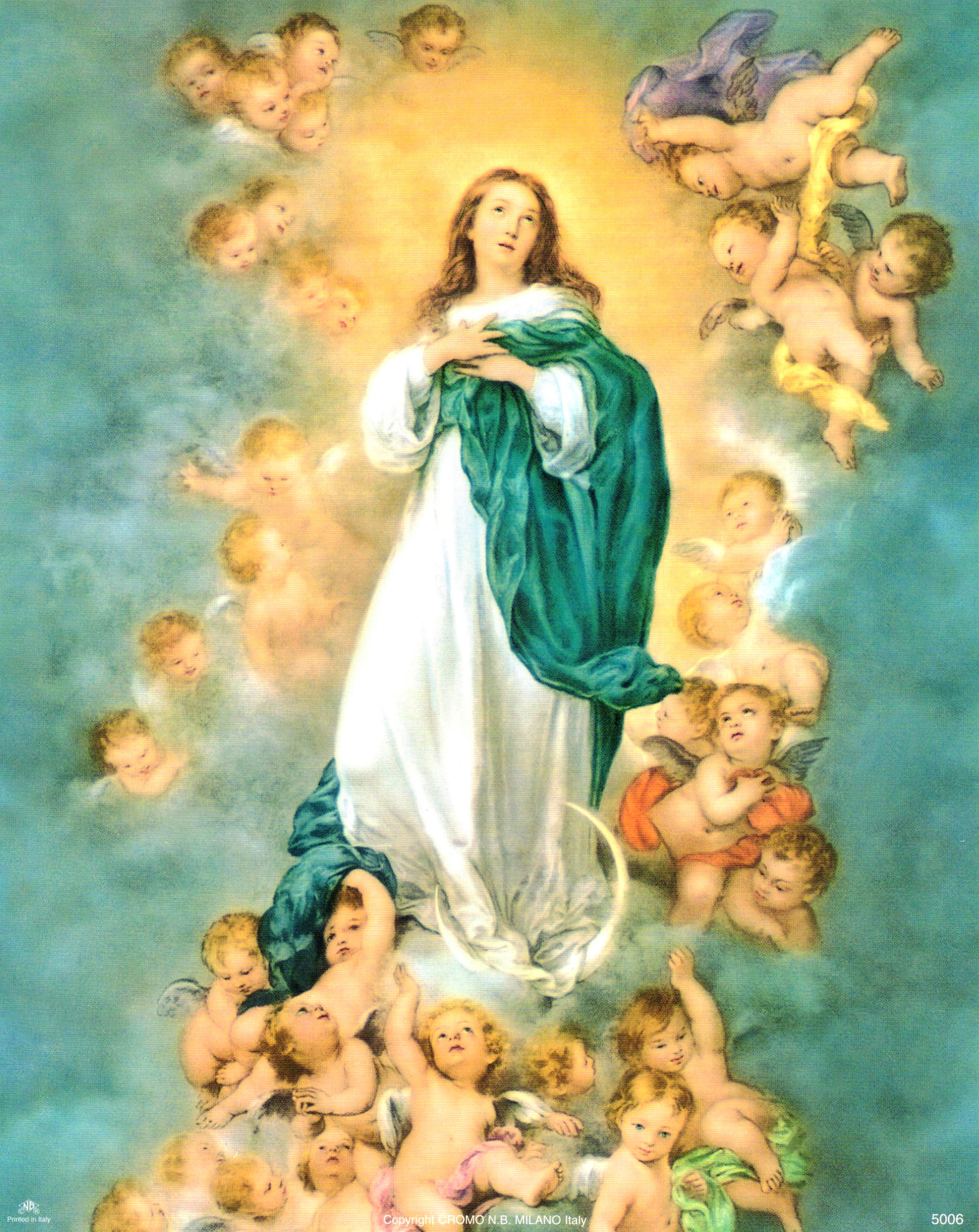 Religious Wall Art, Laminated Print, Unframed, Art Decorative Paper 8" x 10"