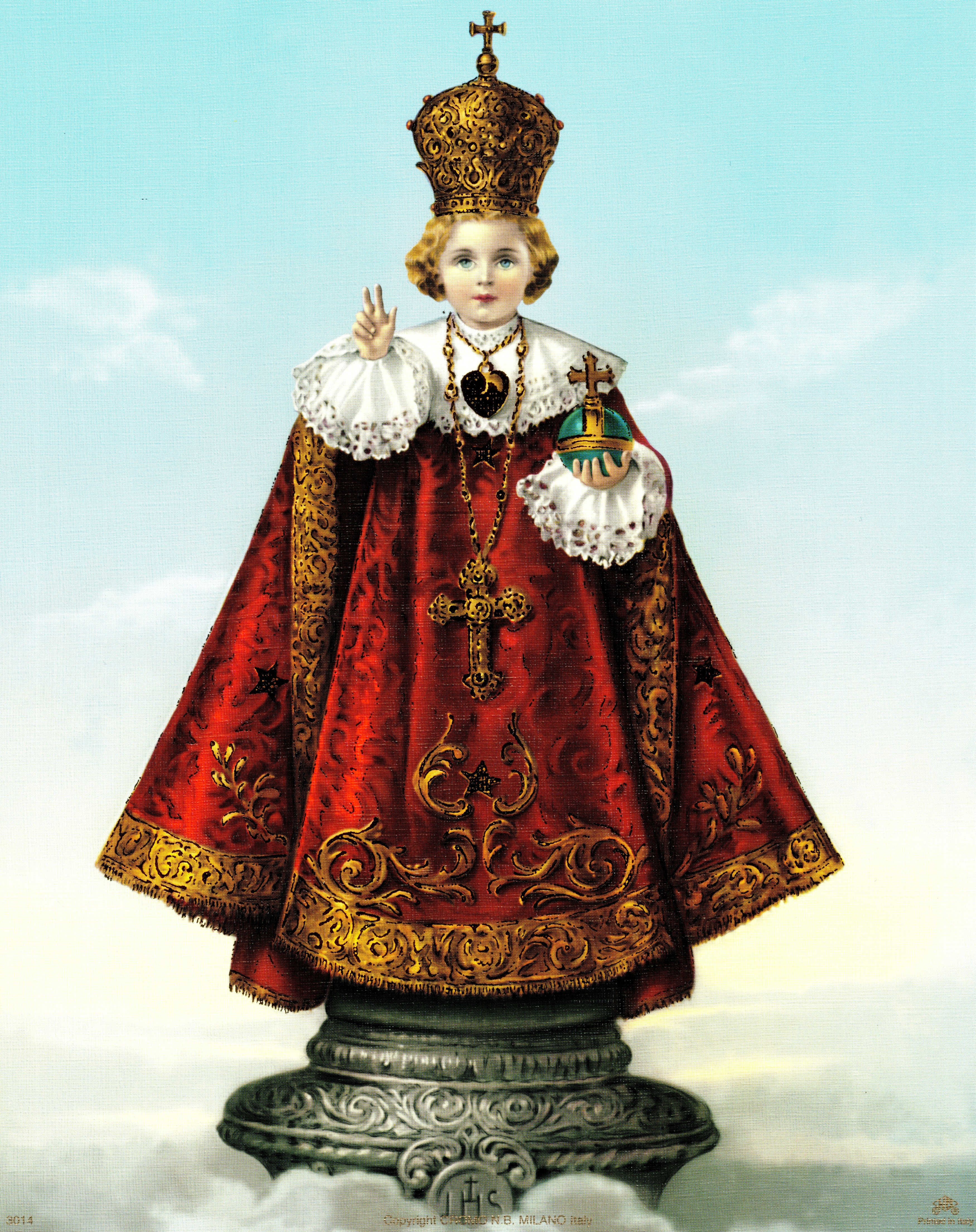 Religious Wall Art, Laminated Print, Unframed, Art Decorative Paper 8" x 10"