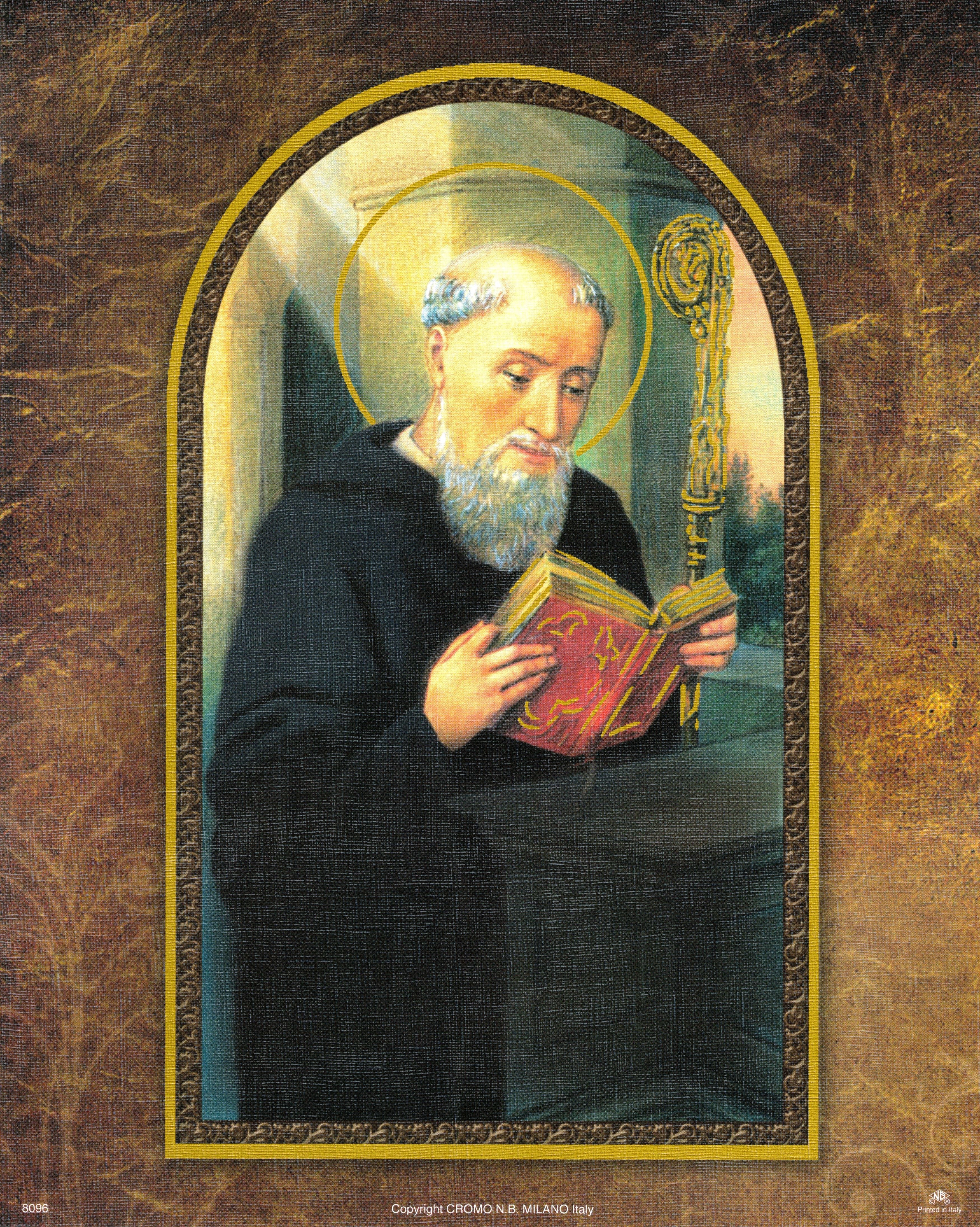 Religious Wall Art, Laminated Print, Unframed, Art Decorative Paper 8" x 10"