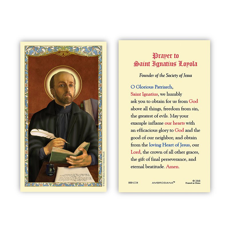 Ignatius Loyola Prayer