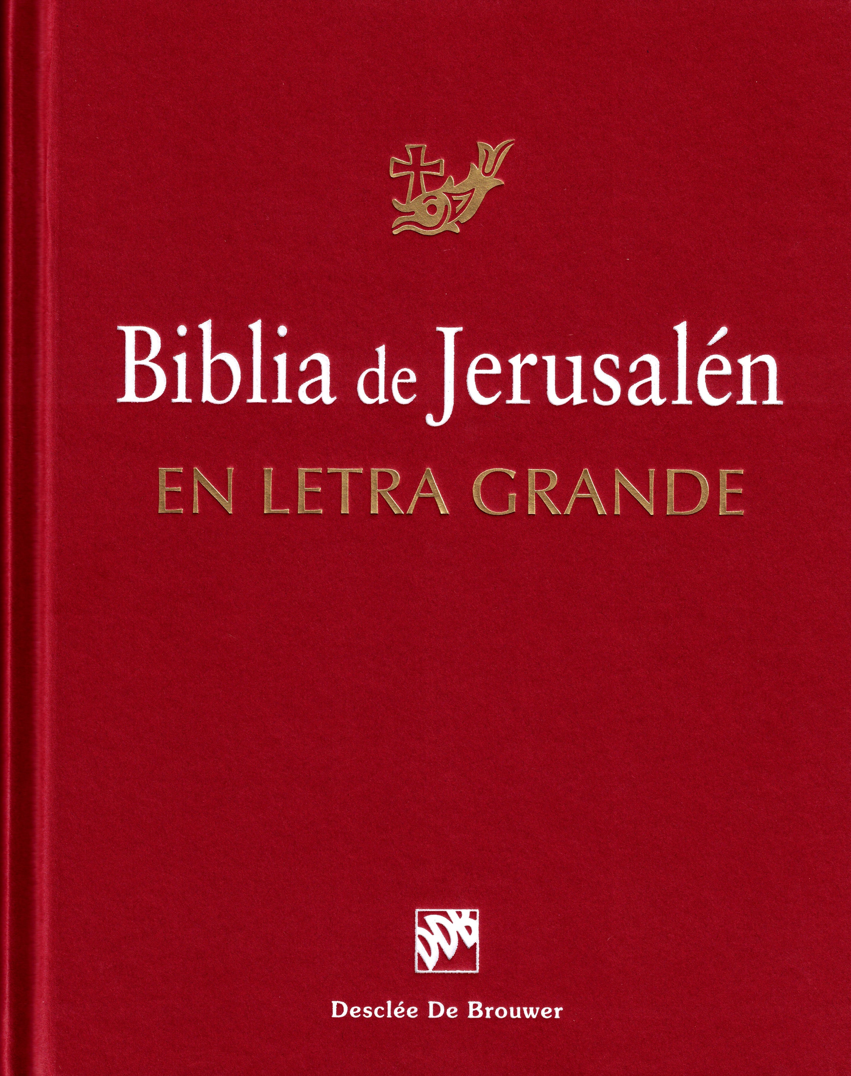 Biblia de Jerusalén en Letra Grande