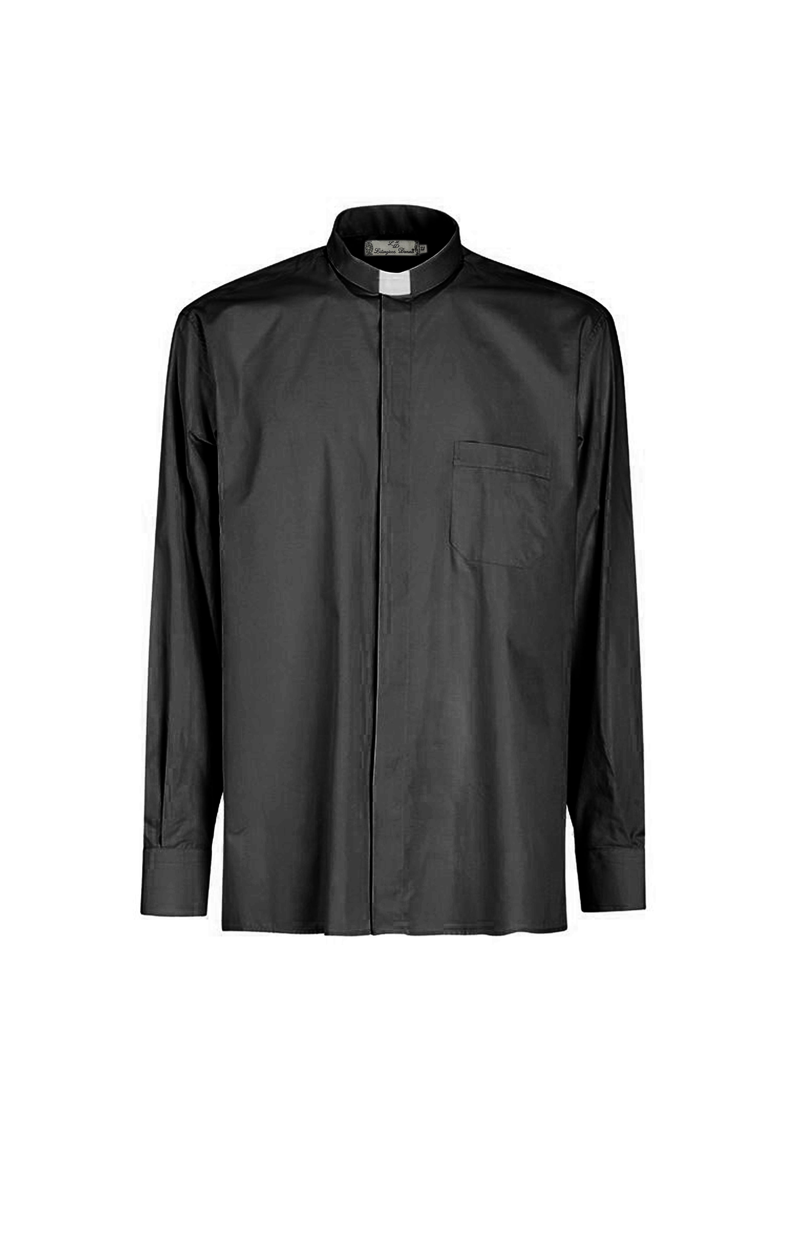 Priests & Clergy Shirts - Short & Long sleeve / Camisas de Sacerdote Manga Corta y Larga - Cuello clergyman