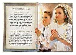 Kathy Fincher First Communion Mass Book - Boy
