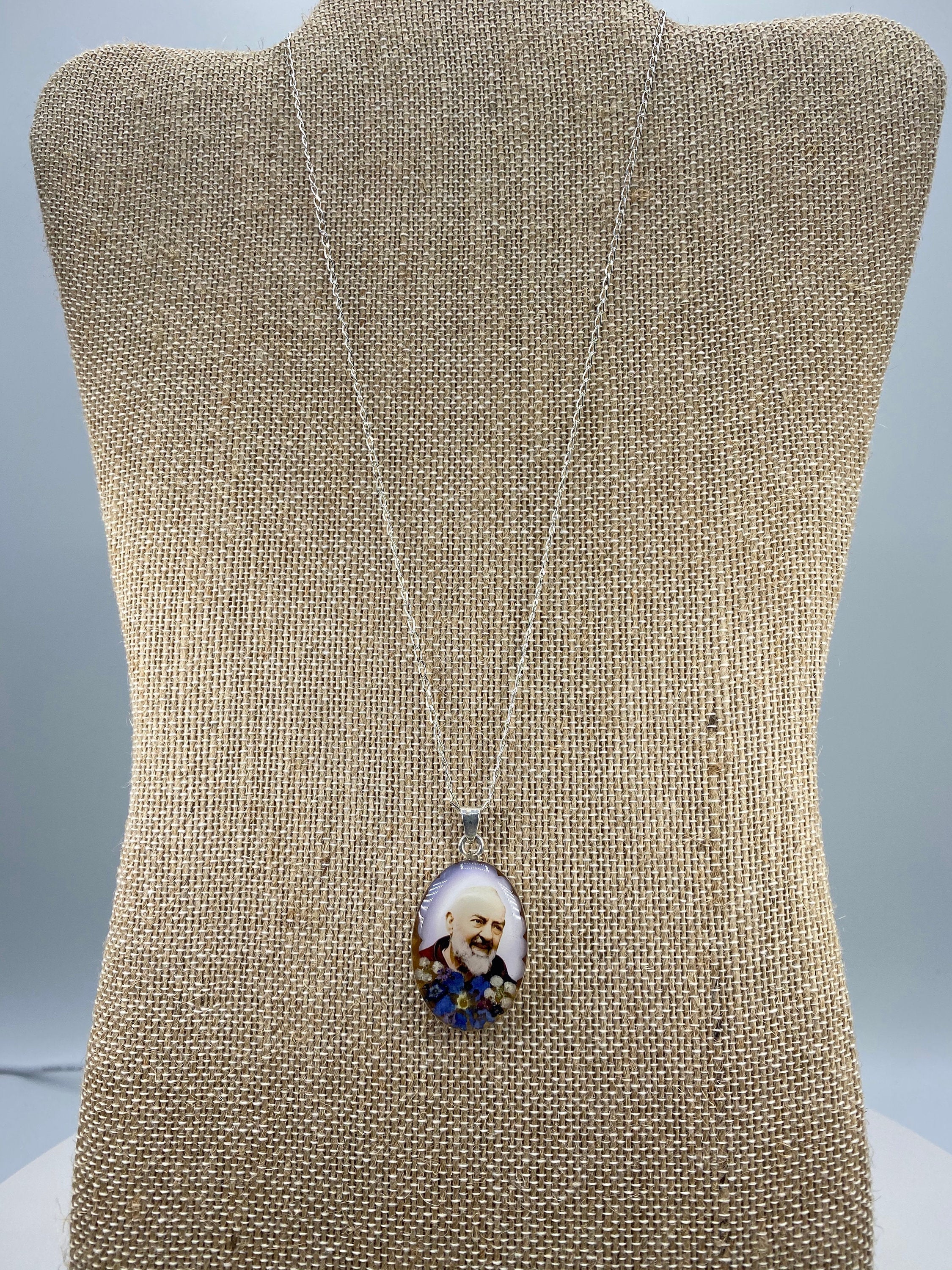 Padre Pio Oval - Guadalupe Collection