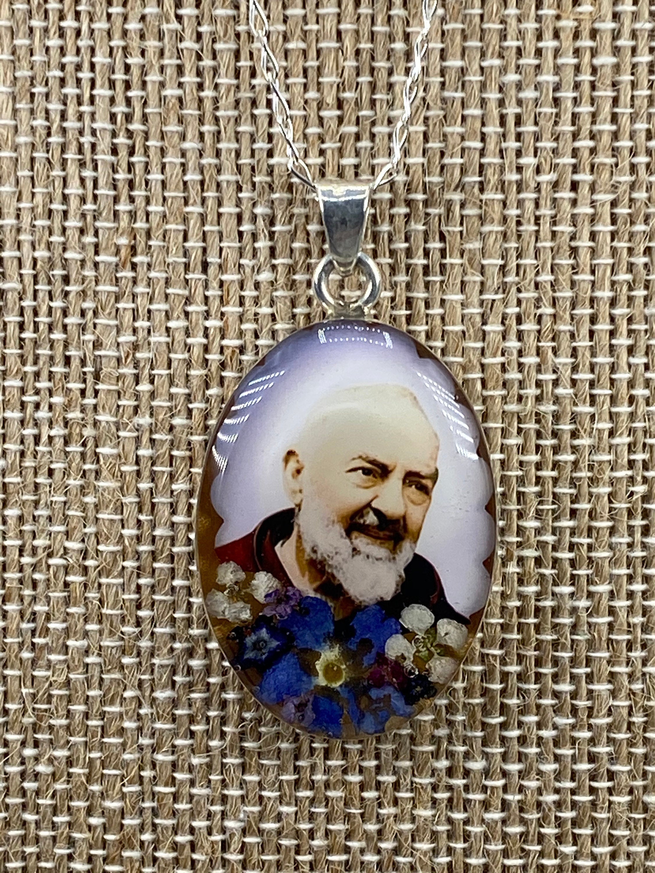 Padre Pio Oval - Guadalupe Collection