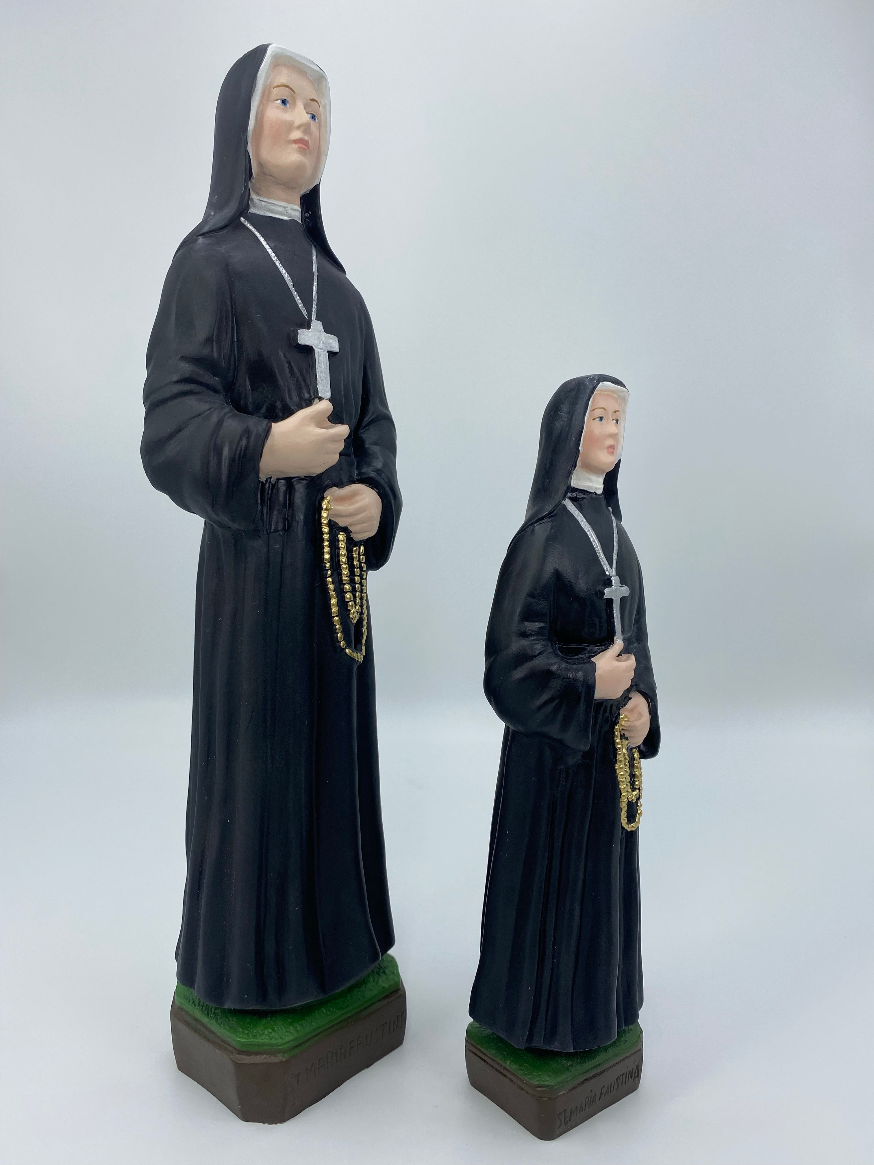 The Faith Gift Shop Sister Faustina Statue- Hand Painted in Italy - Our Tuscany Collection - Estatua de Santa Faustina