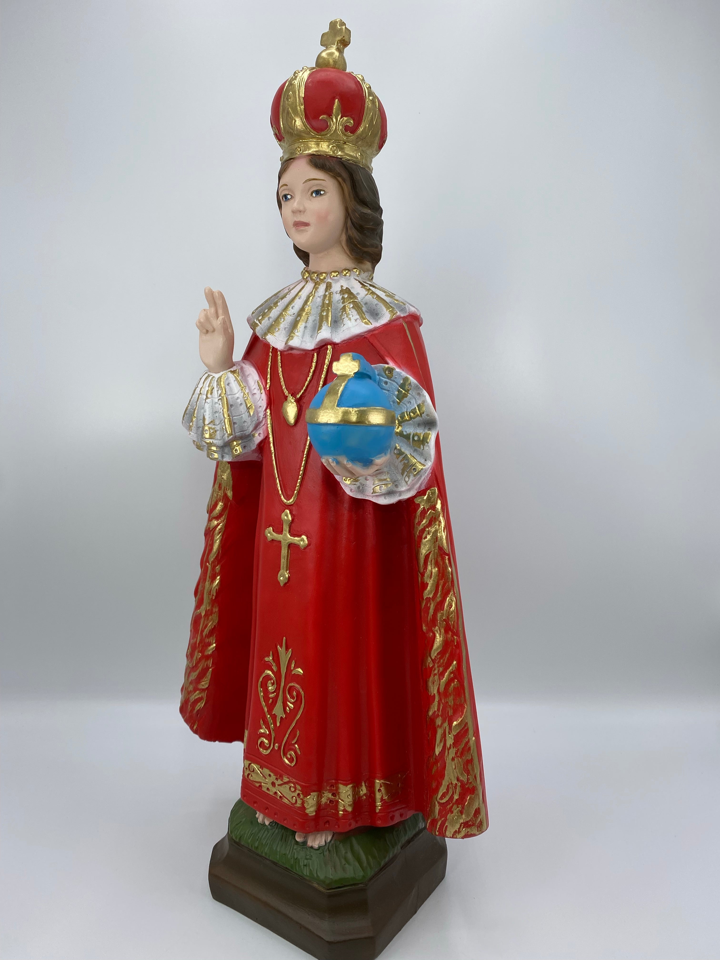 The Faith Gift Shop Infant Jesus of Prague - Tuscan Style Collection- Hand Painted in Italy - Nino Jesus de Praga