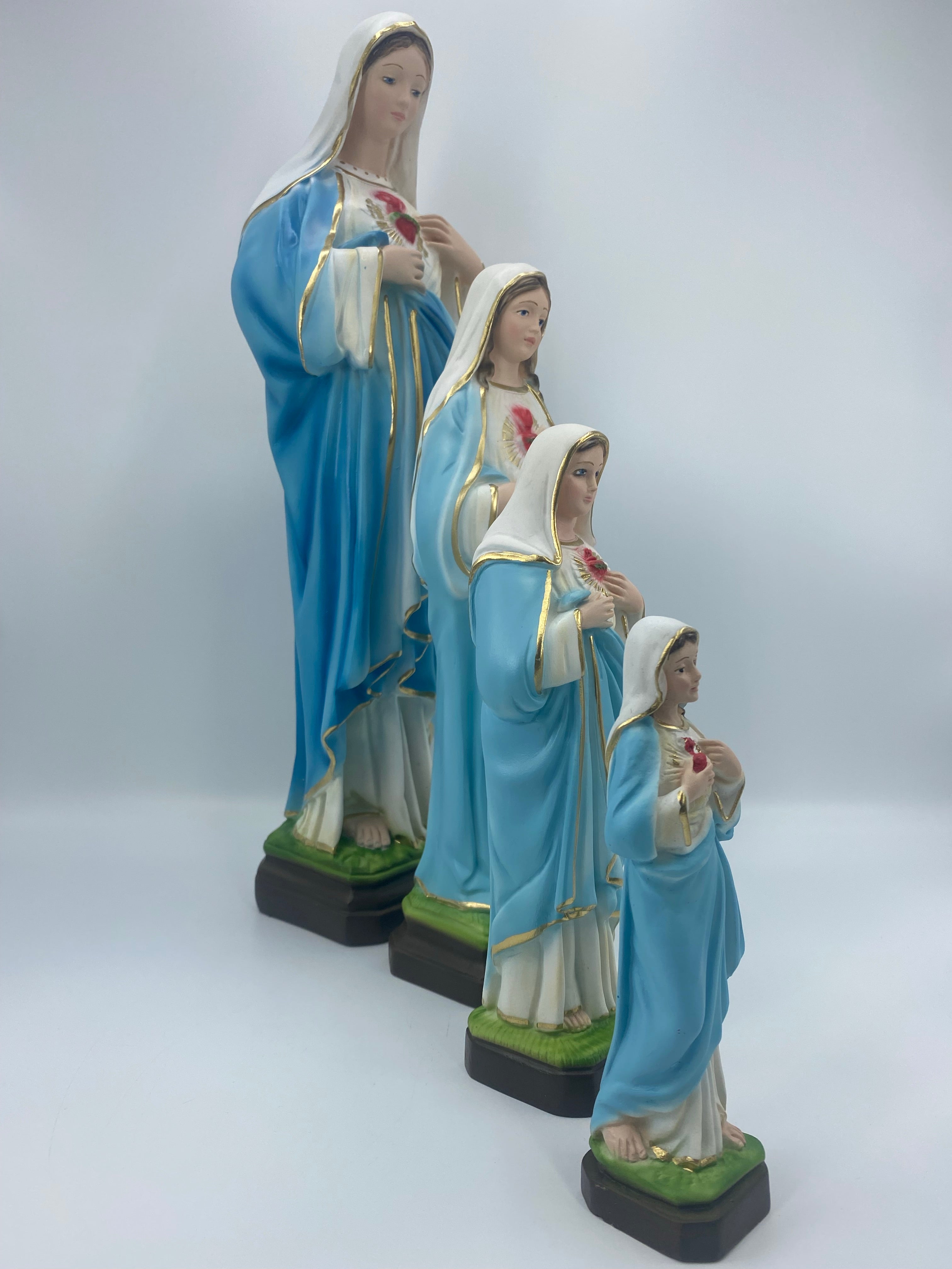 The Faith Gift Shop Immaculate of the Virgin Mary- Hand Painted in Italy - Our Tuscany Collection - Inmaculado Corazon de Maria