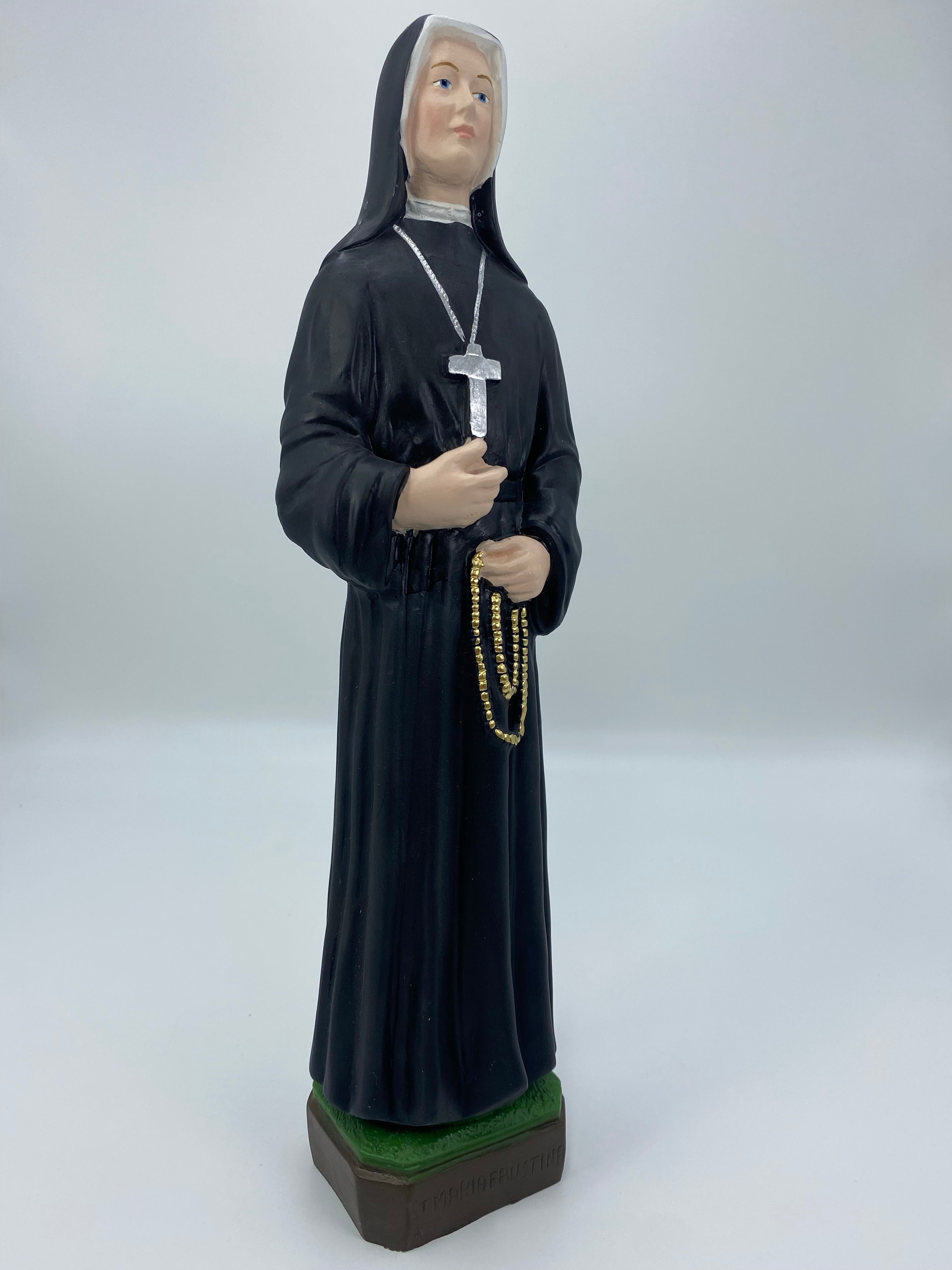 The Faith Gift Shop Sister Faustina Statue- Hand Painted in Italy - Our Tuscany Collection - Estatua de Santa Faustina