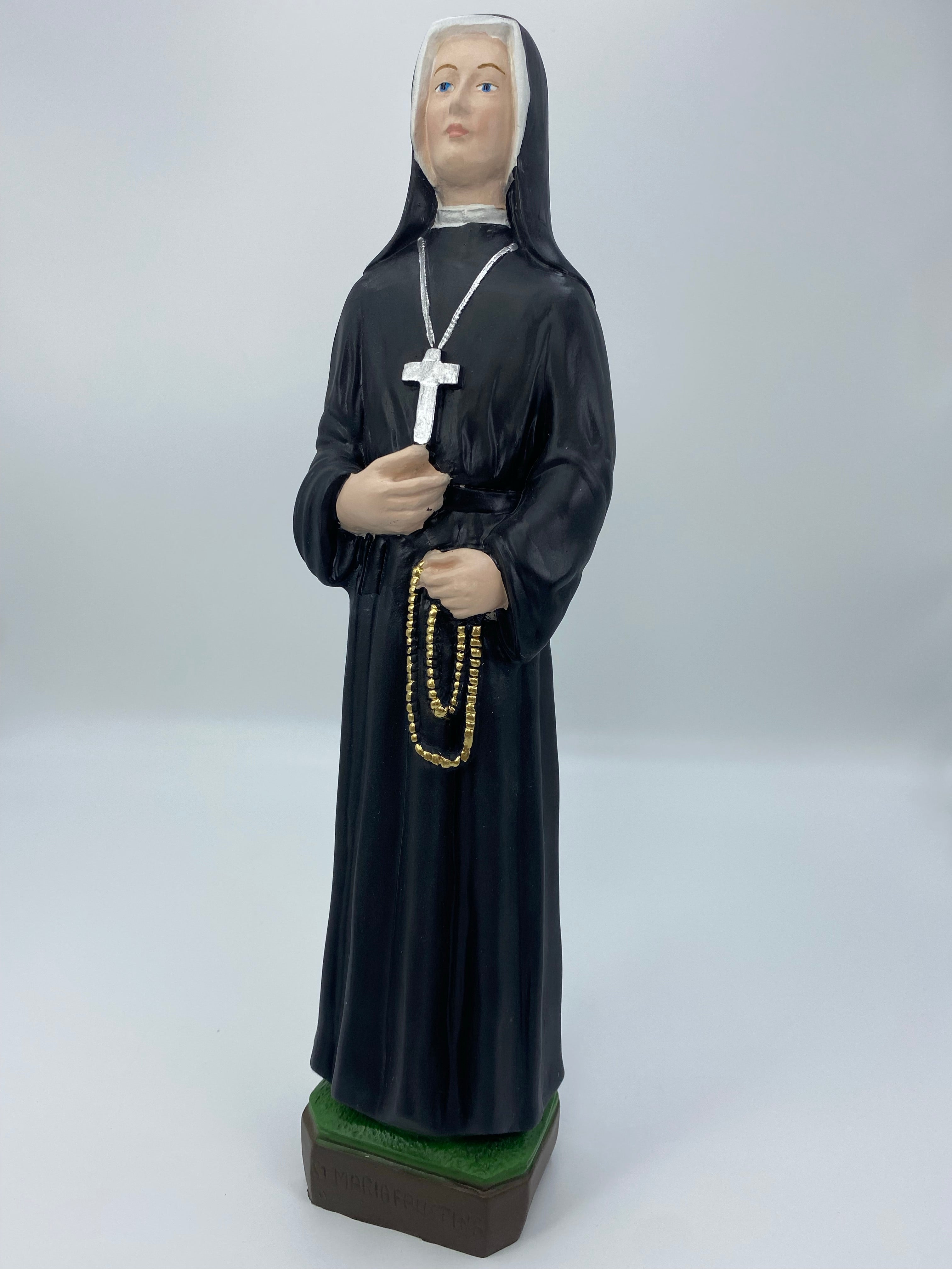 The Faith Gift Shop Sister Faustina Statue- Hand Painted in Italy - Our Tuscany Collection - Estatua de Santa Faustina