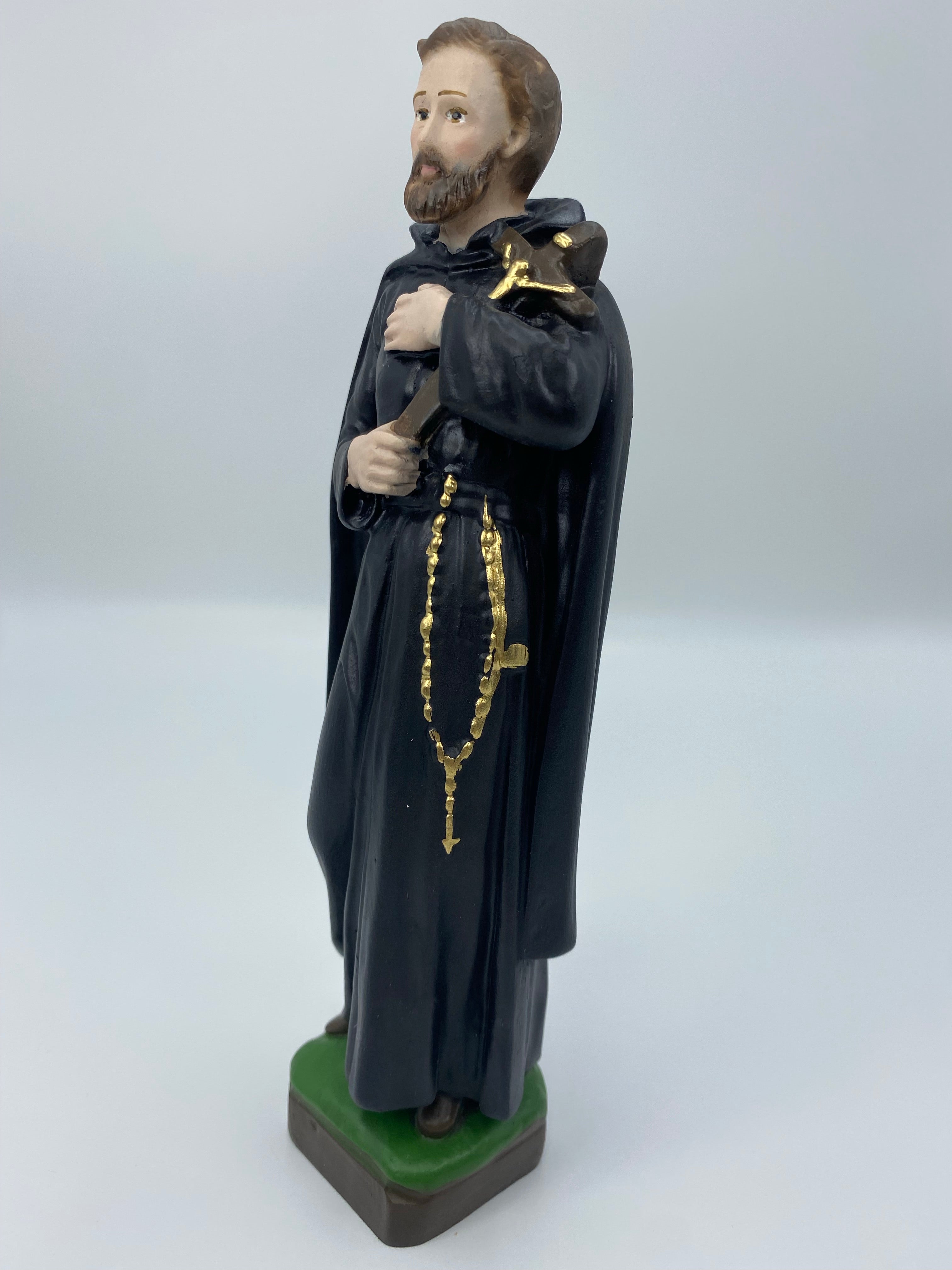 The Faith Gift Shop Saint Francis Xavier statue- Hand Painted in Italy - Our Tuscany Collection - Estatua de San Francisco Javier