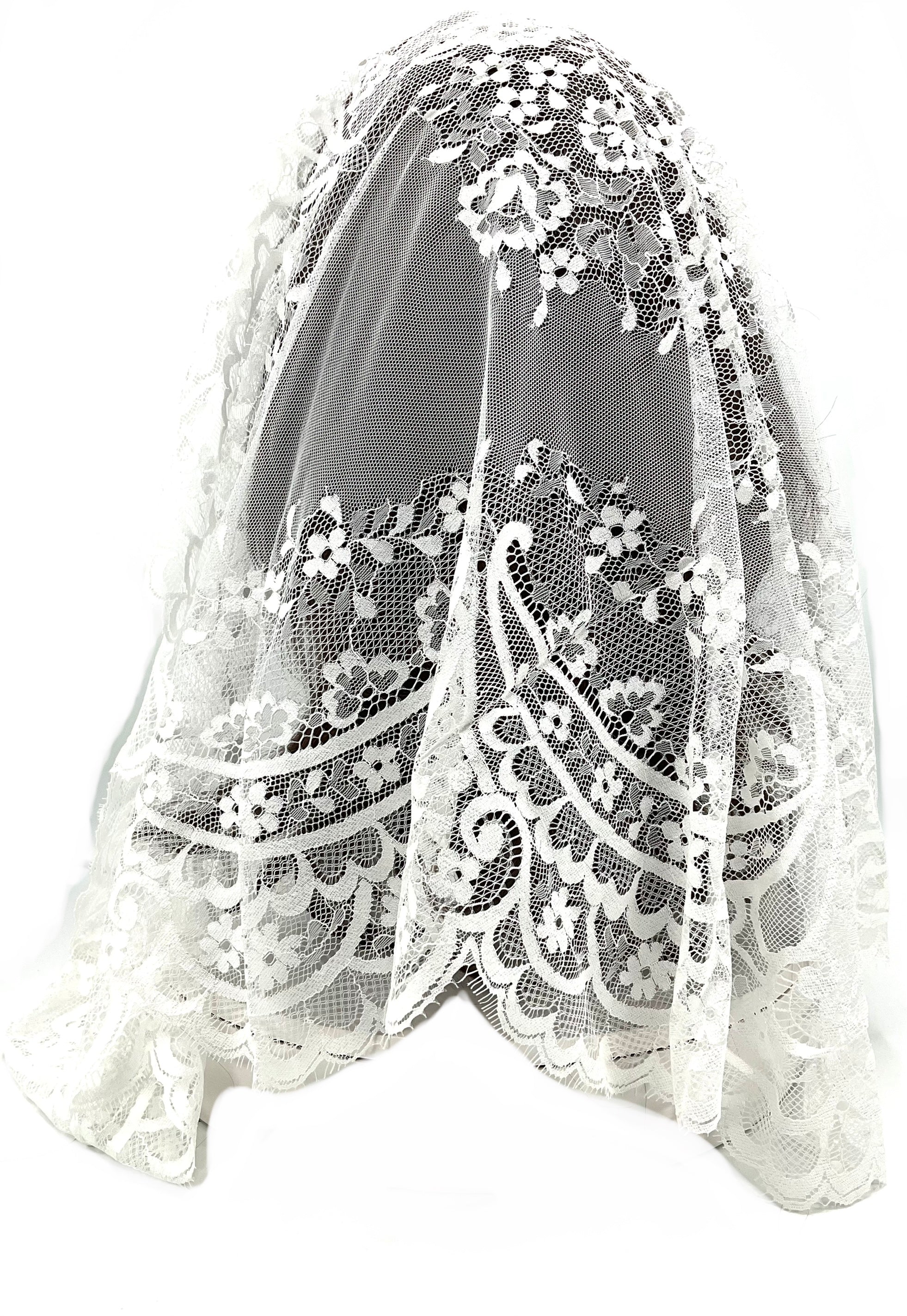 Spanish Church Veil 4' x 2' code: 101