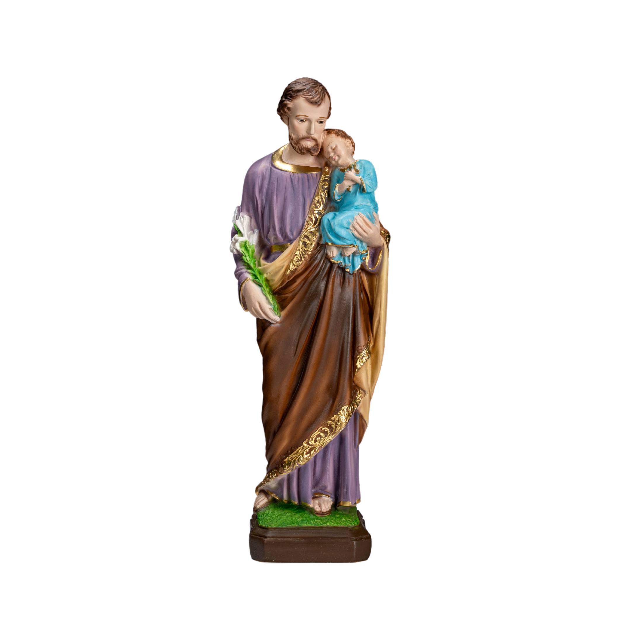 The Faith Gift Shop Saint Joseph Statue - Hand Painted in Italy - Our Tuscany Collection - San Jose