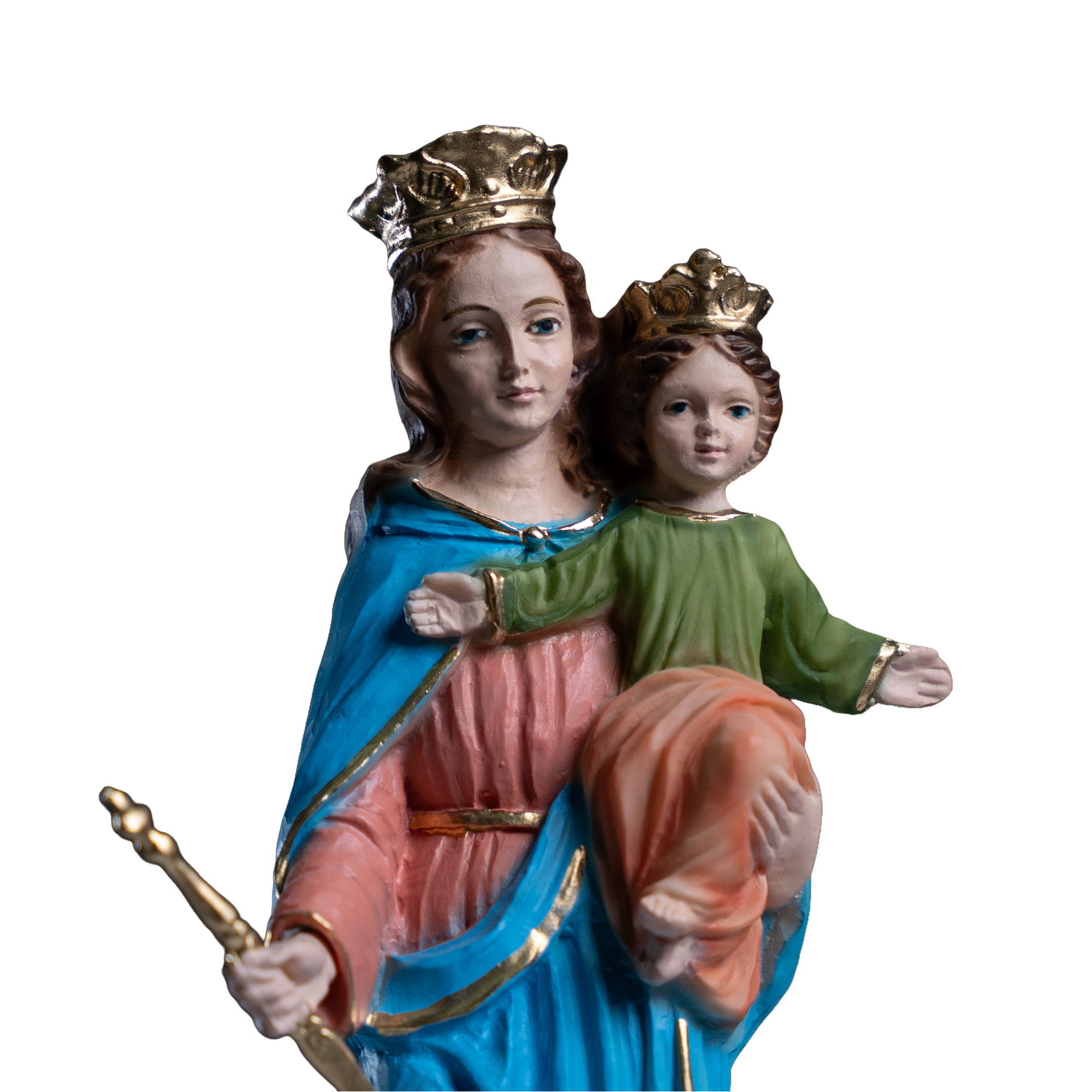 The Faith Gift Shop Mary Help of Christians- Hand Painted in Italy - Our Tuscany Collection -  Maria Auxiliadora