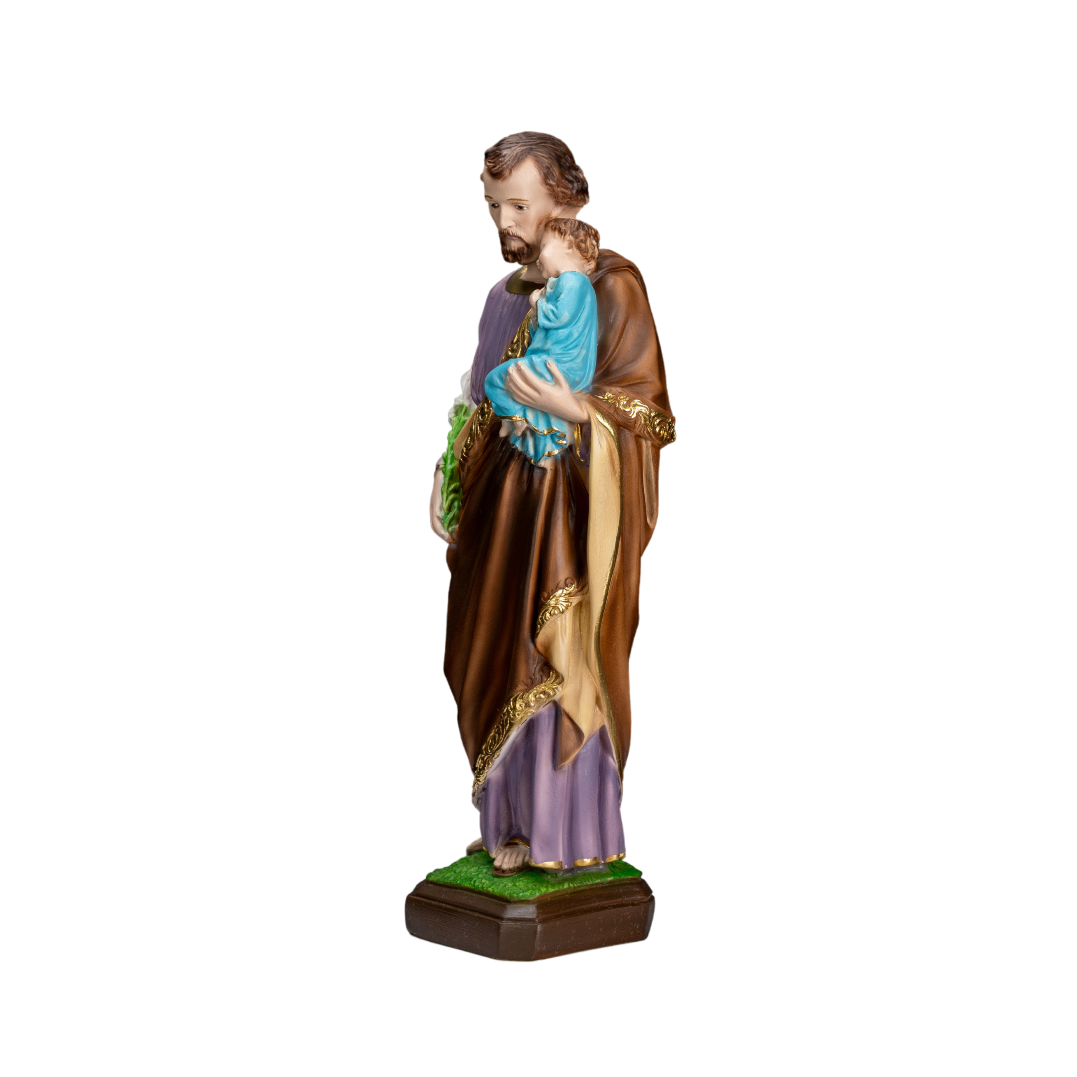 The Faith Gift Shop Saint Joseph Statue - Hand Painted in Italy - Our Tuscany Collection - San Jose