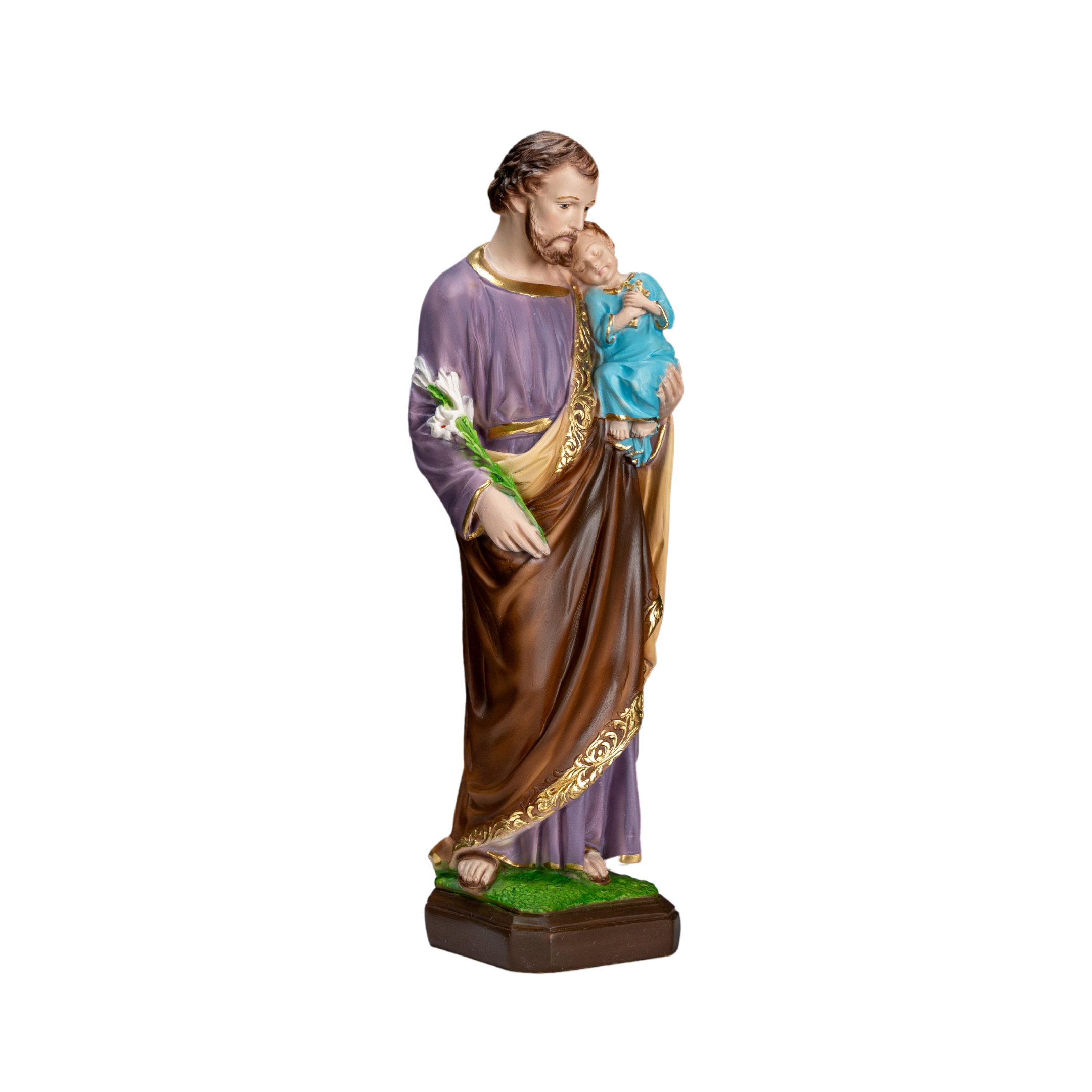 The Faith Gift Shop Saint Joseph Statue - Hand Painted in Italy - Our Tuscany Collection - San Jose