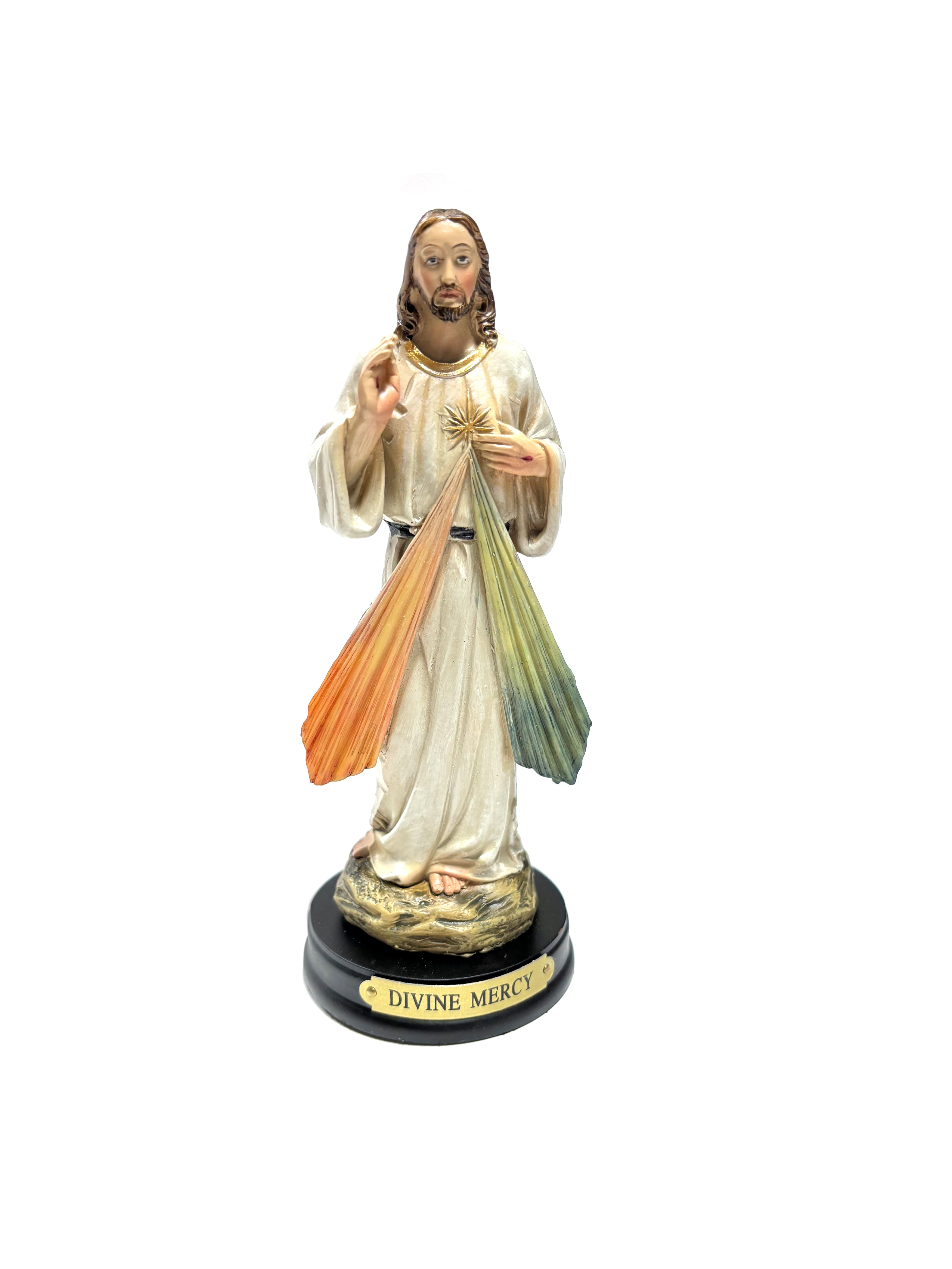 Religious statue of Divine Mercy 5" height