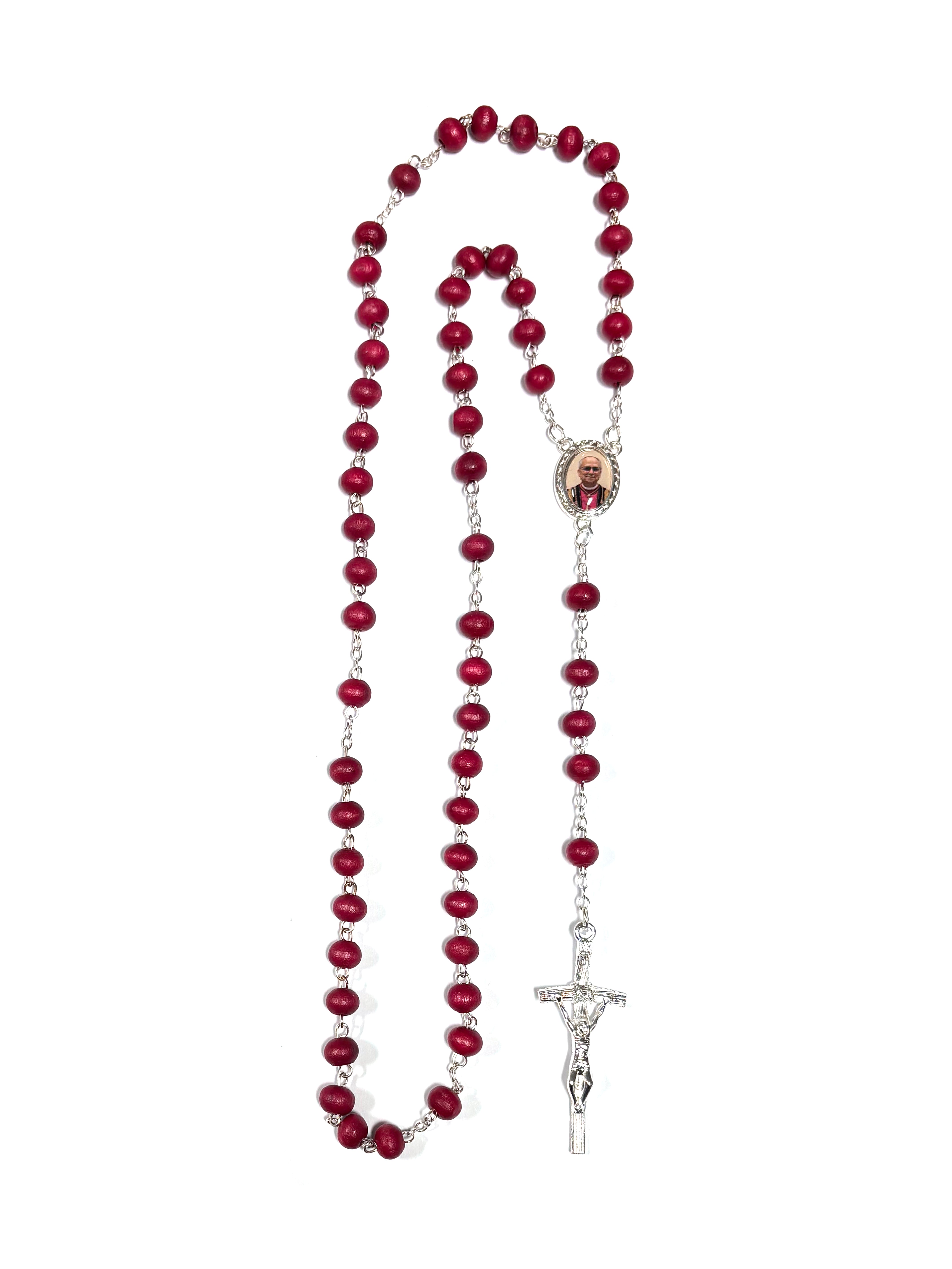 Rose Petal Rosary - Pope Leo XIV from Rome