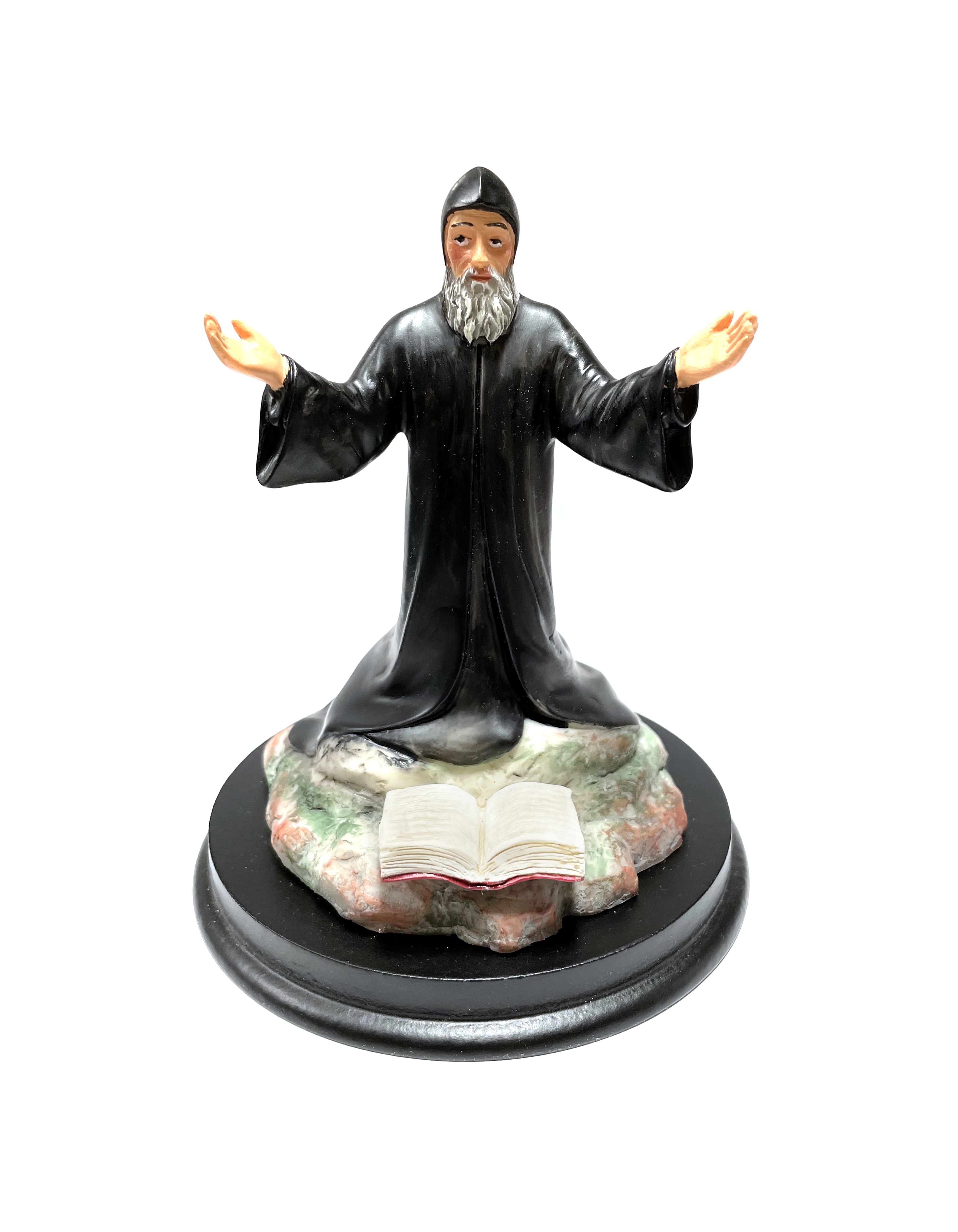 Religious statue of Saint Charbel 5" height