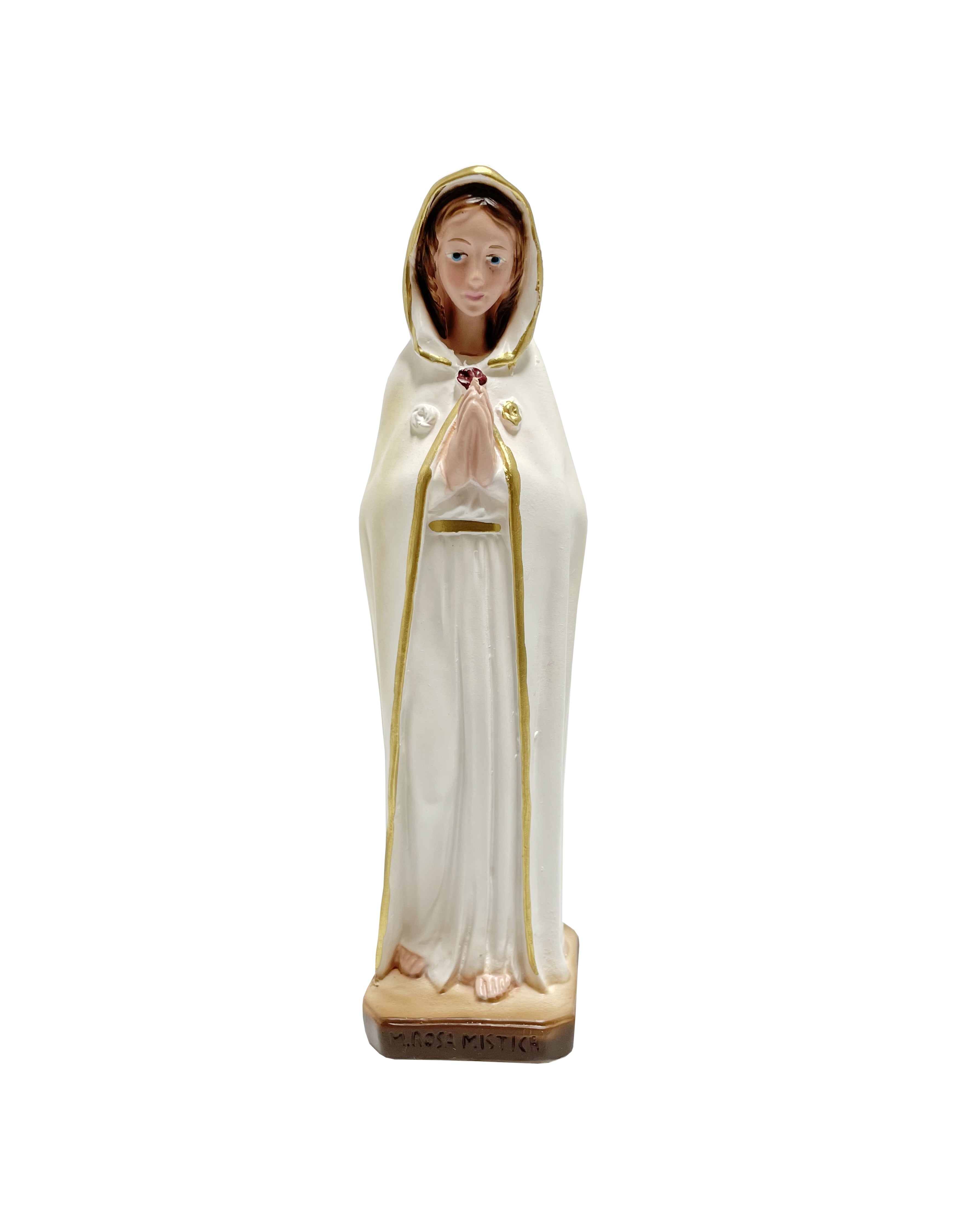 Religious statue of Our Lady of Mystic Rose 8.5" height