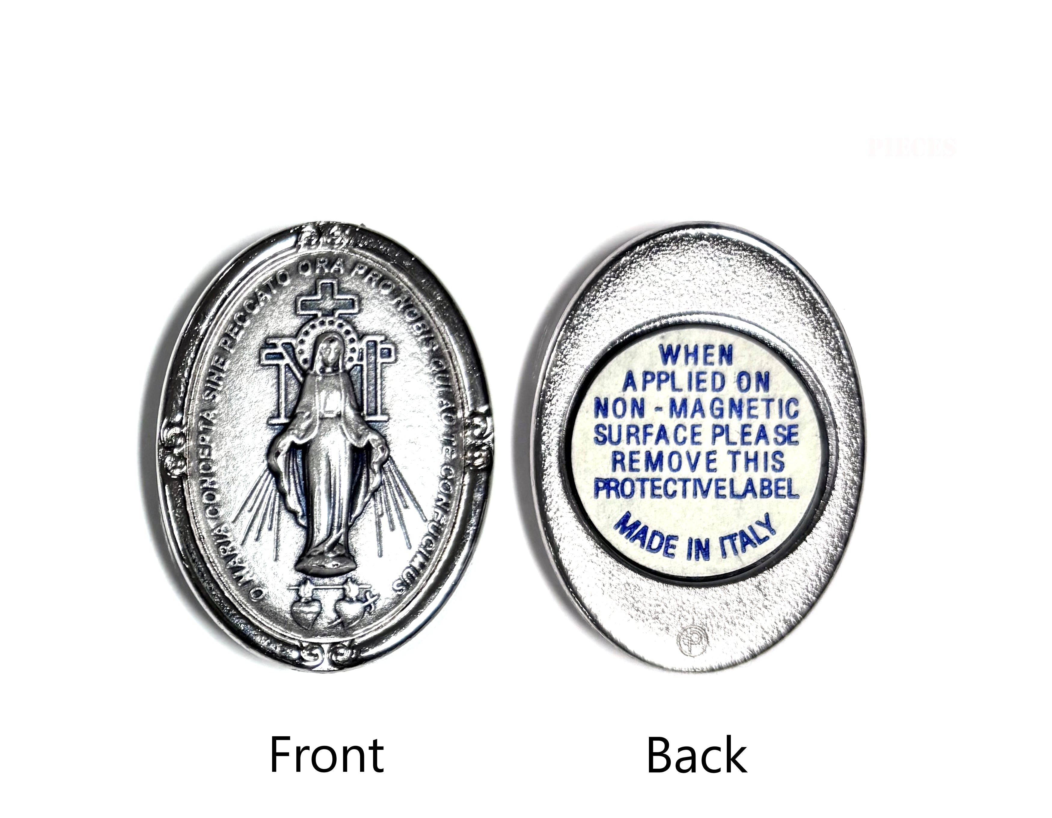Catholic saints medal magnet