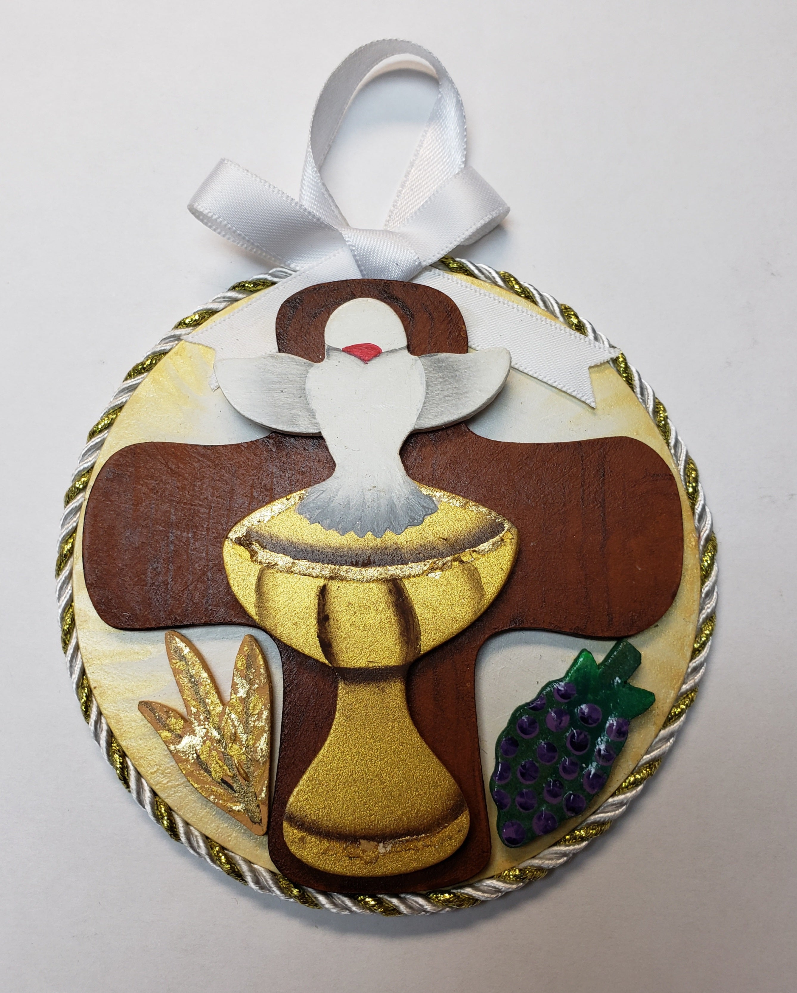 Holy Spirit - Communion Favors Medal Handmade (packs of 6)