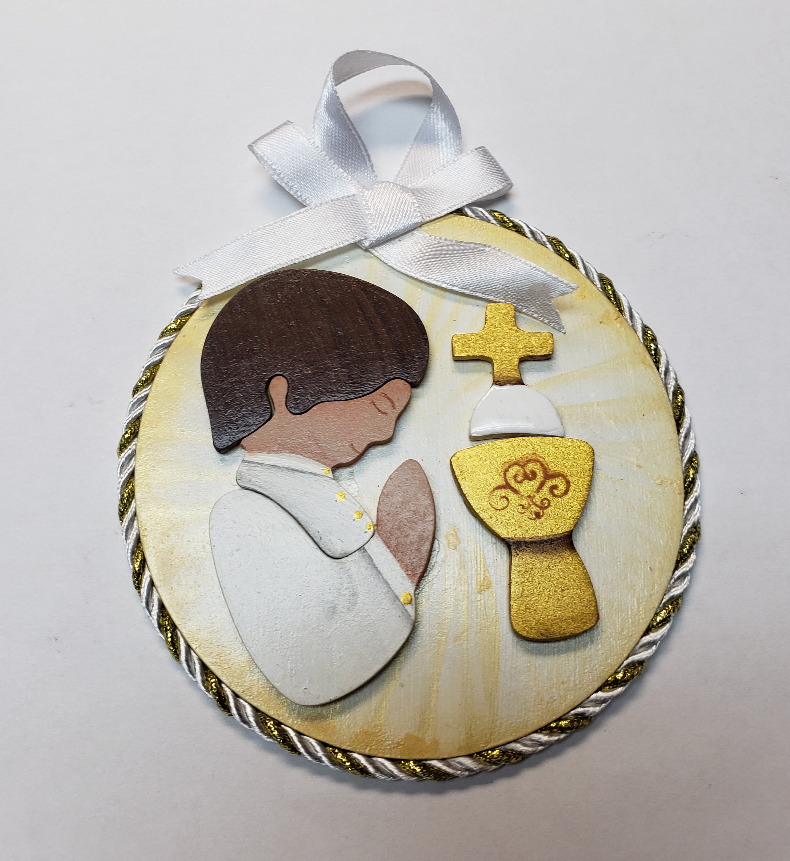 Holy Spirit - Communion Favors Medal Handmade (packs of 6)