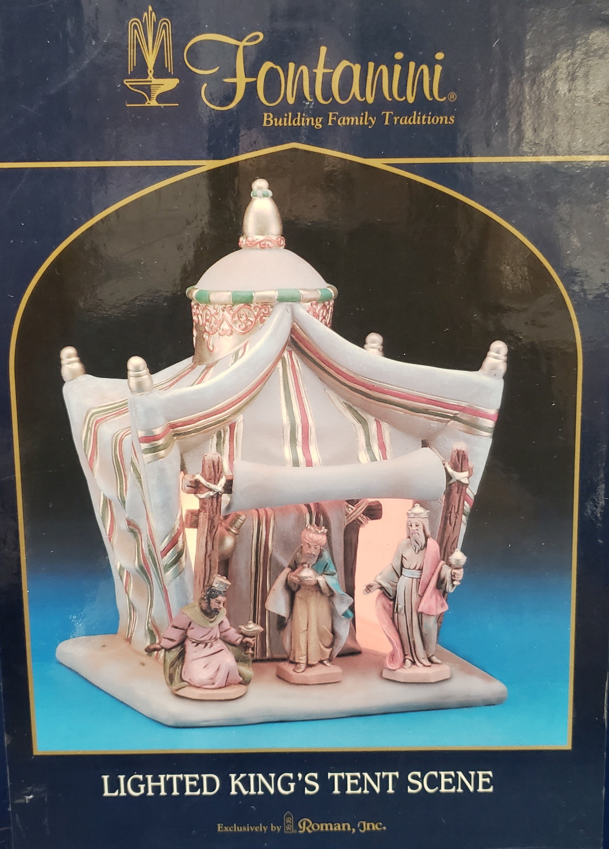 Fontanini Lighted King's Tent Scene