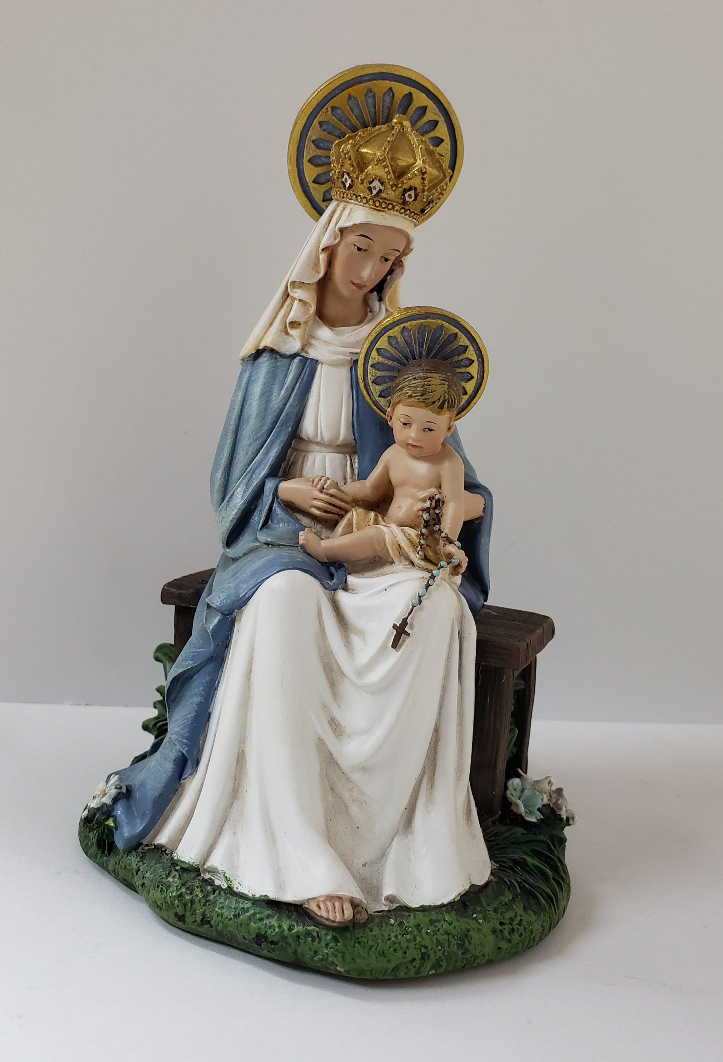 6.5" Madonna and Child Seated