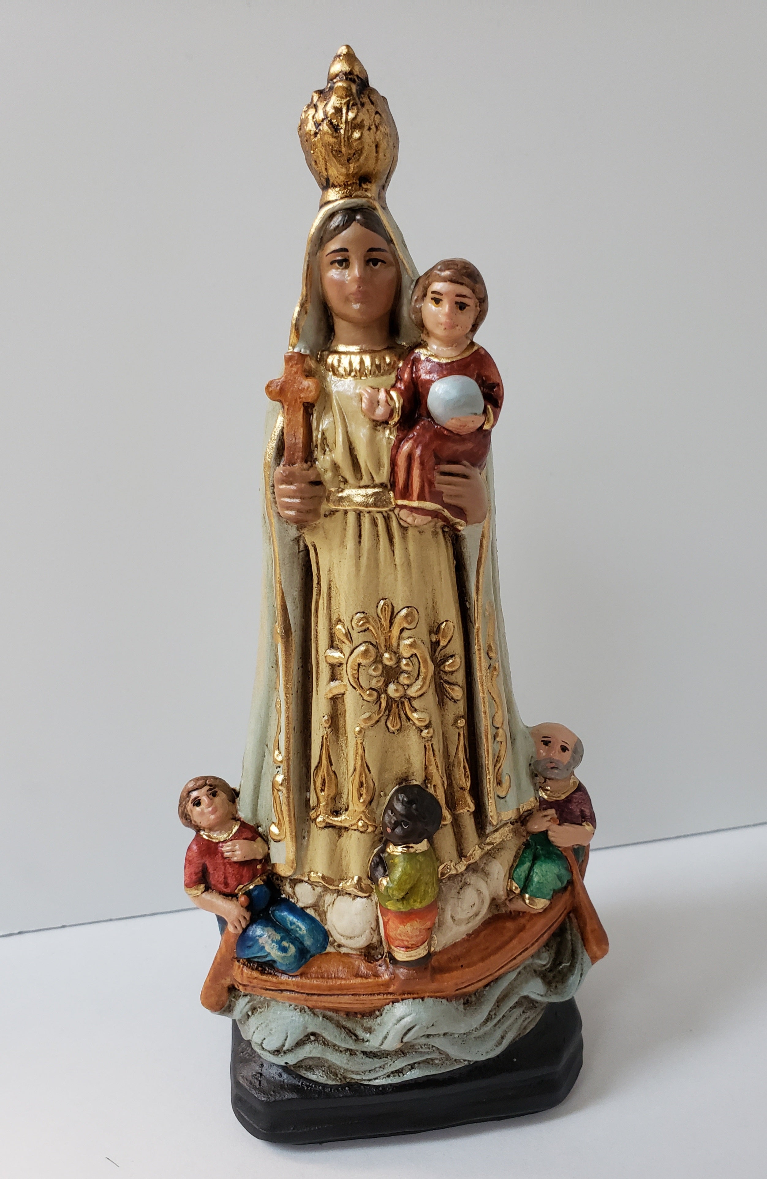 8" Our Lady of Charity. Made in Colombia