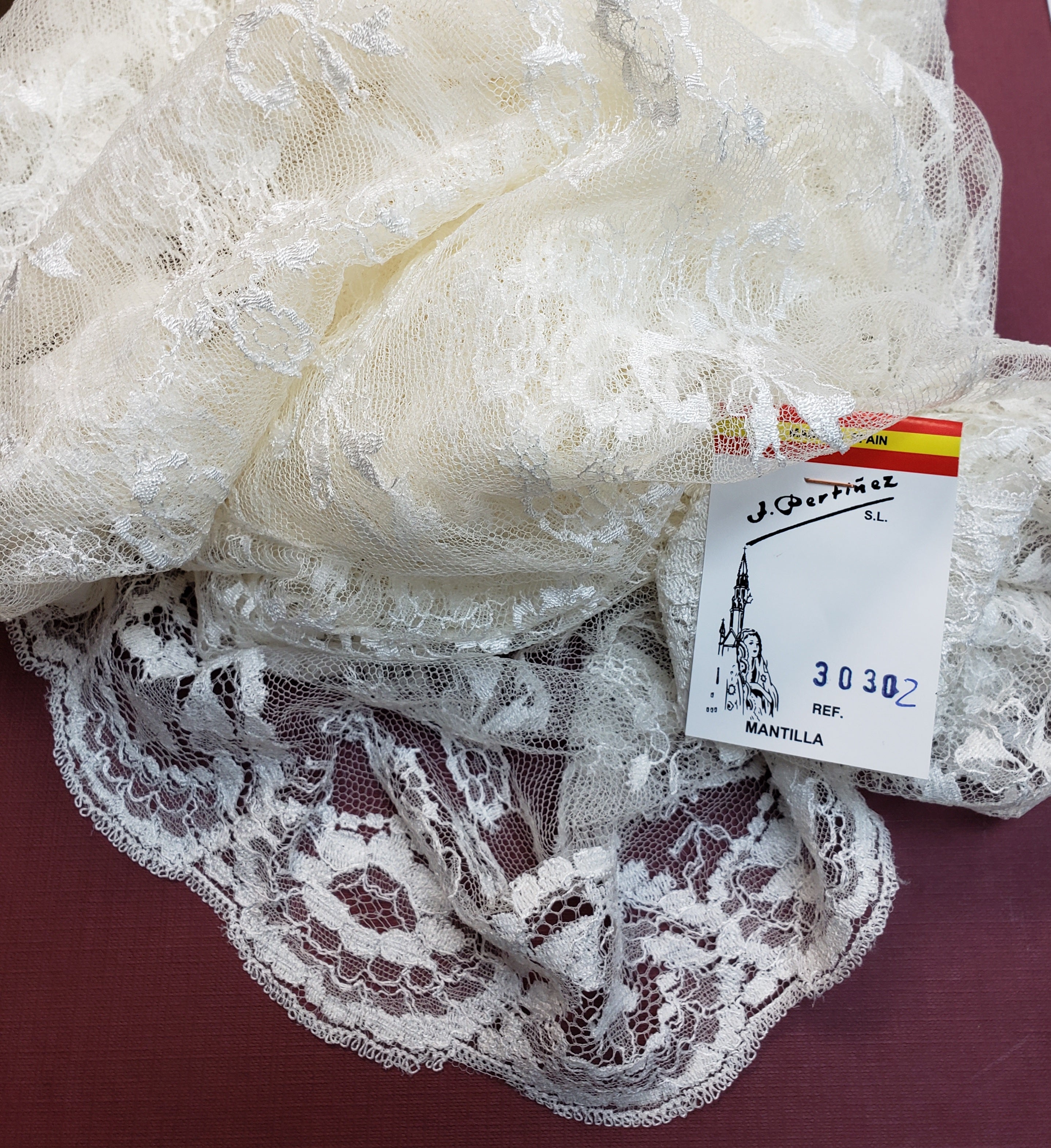 Spanish Wedding Veil 30302/ Wedding Mantillas