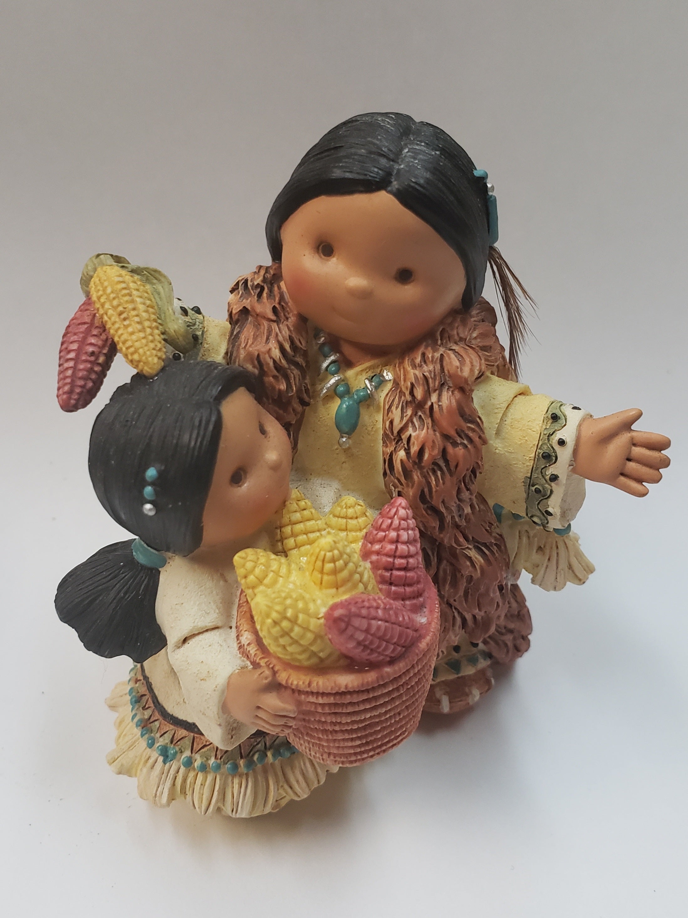 Enesco Friends Of The Feather Collection Native American figurines
