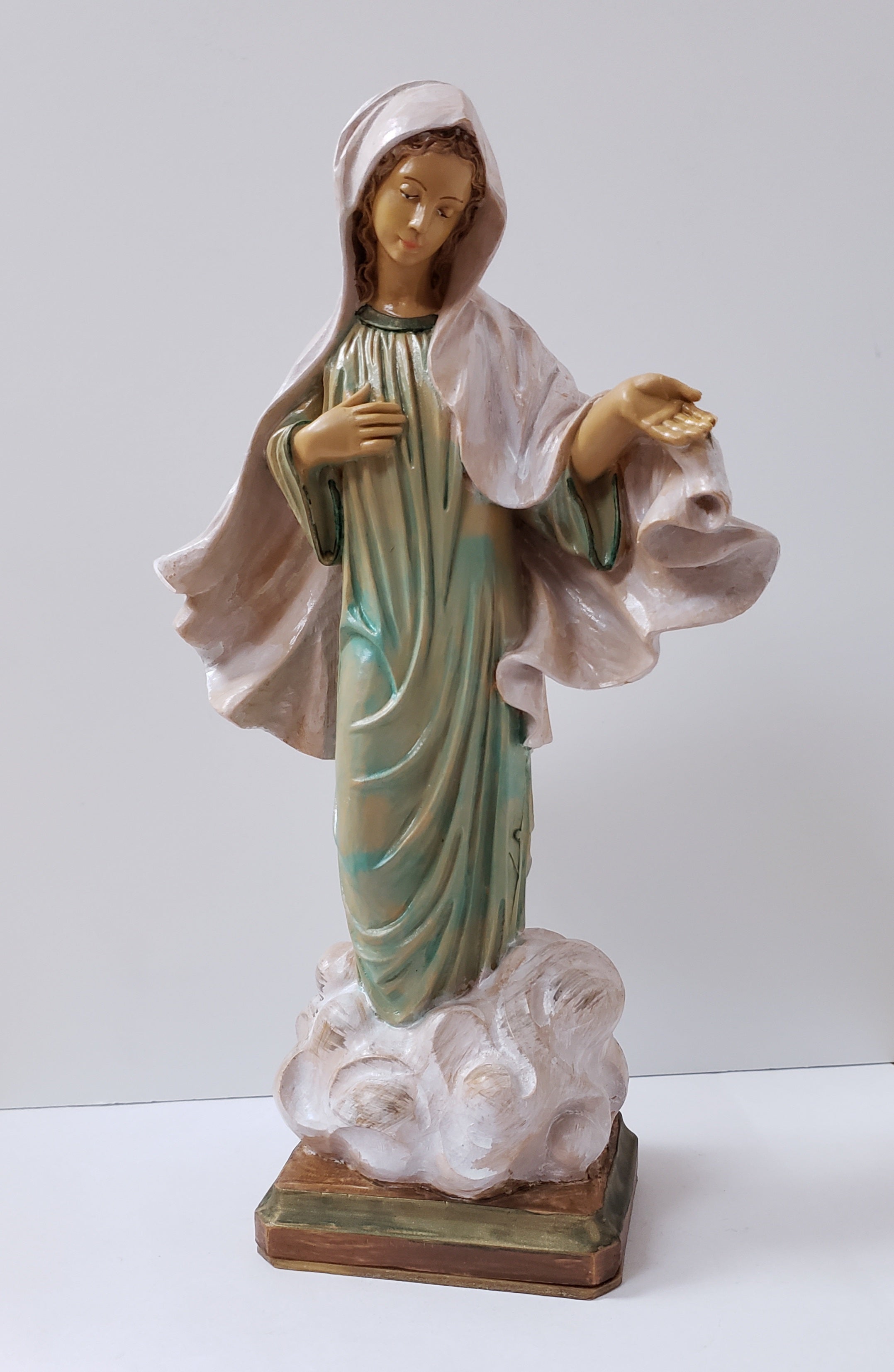 10.5" Our Lady of Medjugorje -  Polyresin