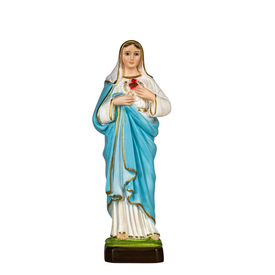 The Faith Gift Shop Immaculate of the Virgin Mary- Hand Painted in Italy - Our Tuscany Collection - Inmaculado Corazon de Maria