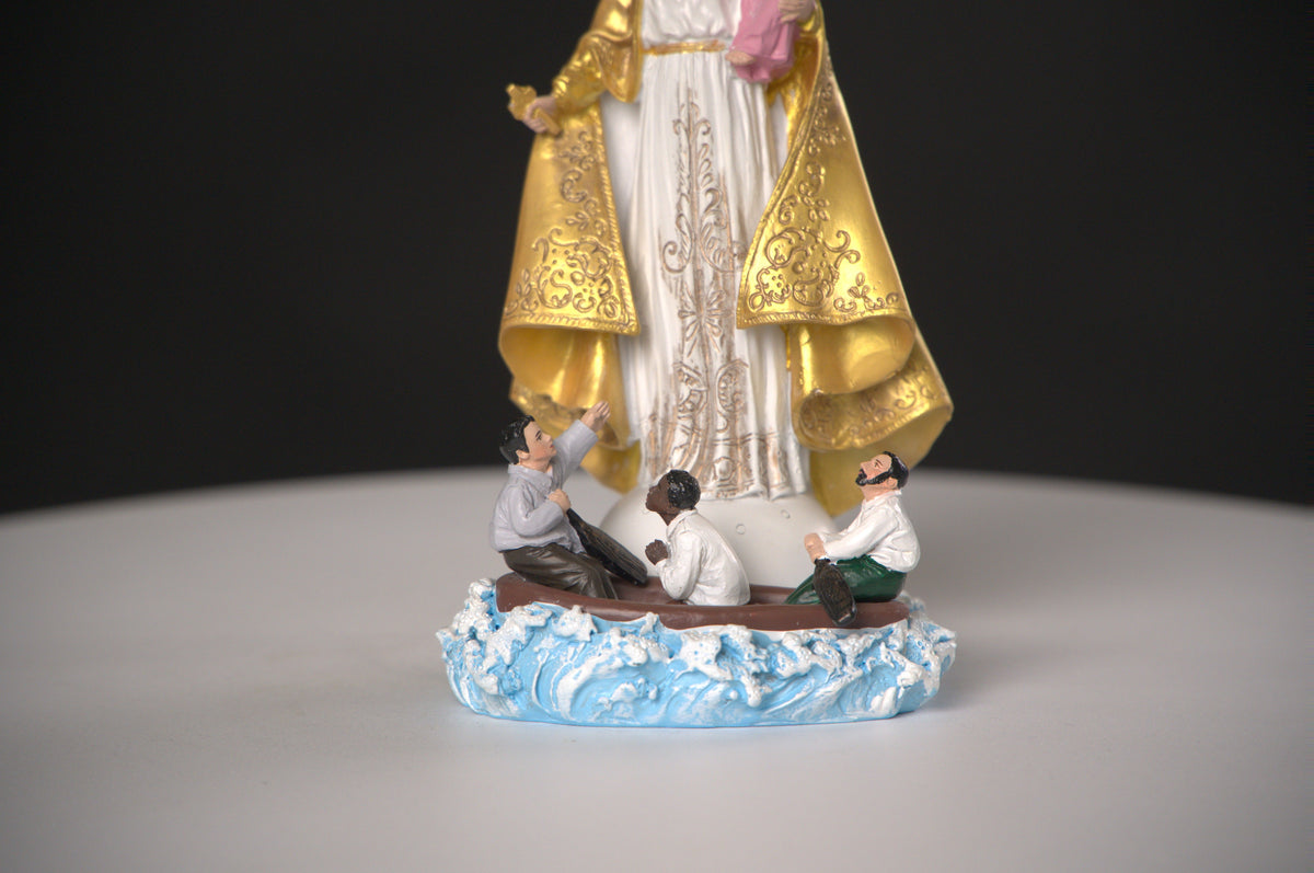 Religious statue of Virgin of Charity 8" height / Virgen de la Caridad del Cobre