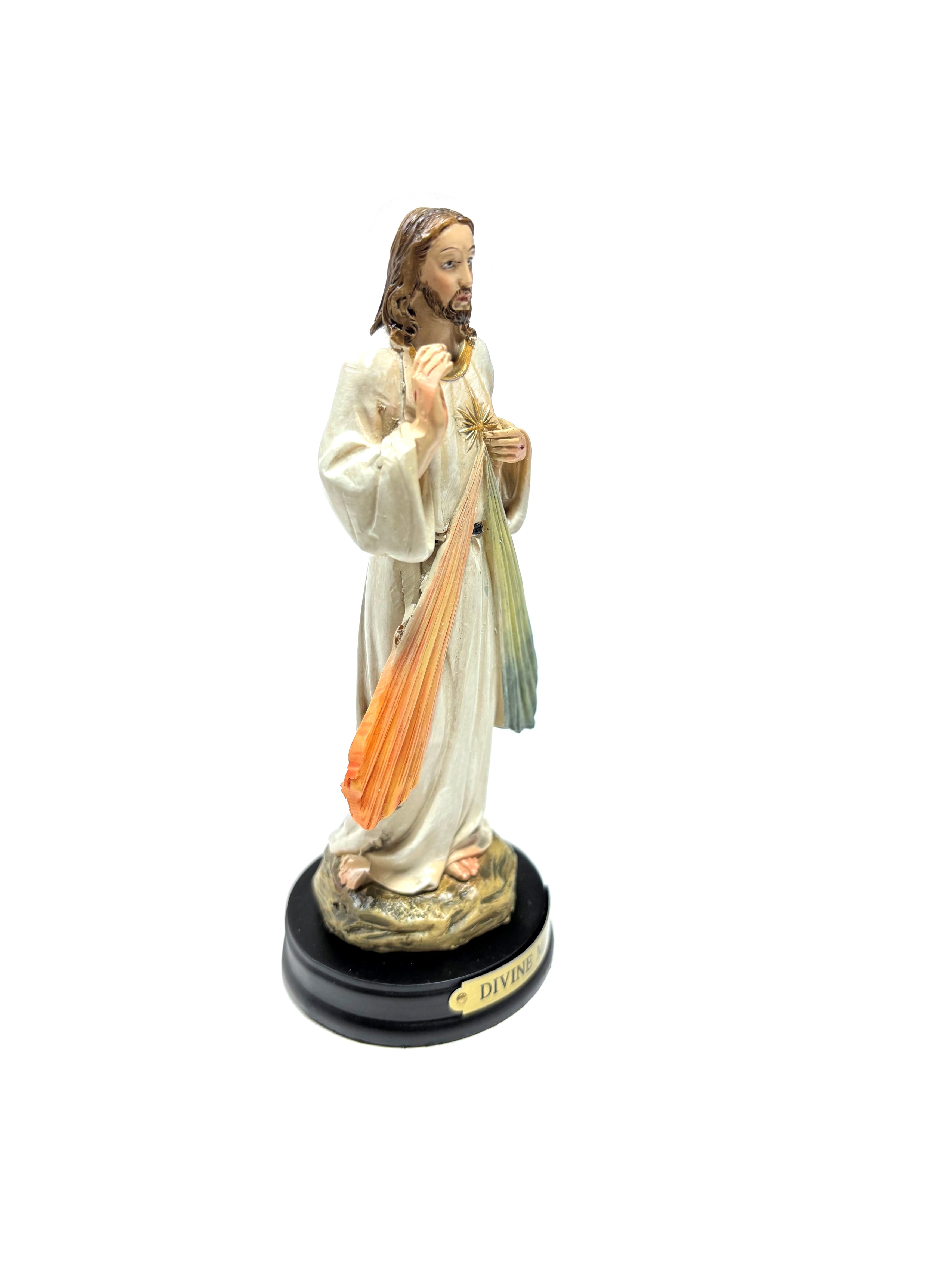 Religious statue of Divine Mercy 5" height