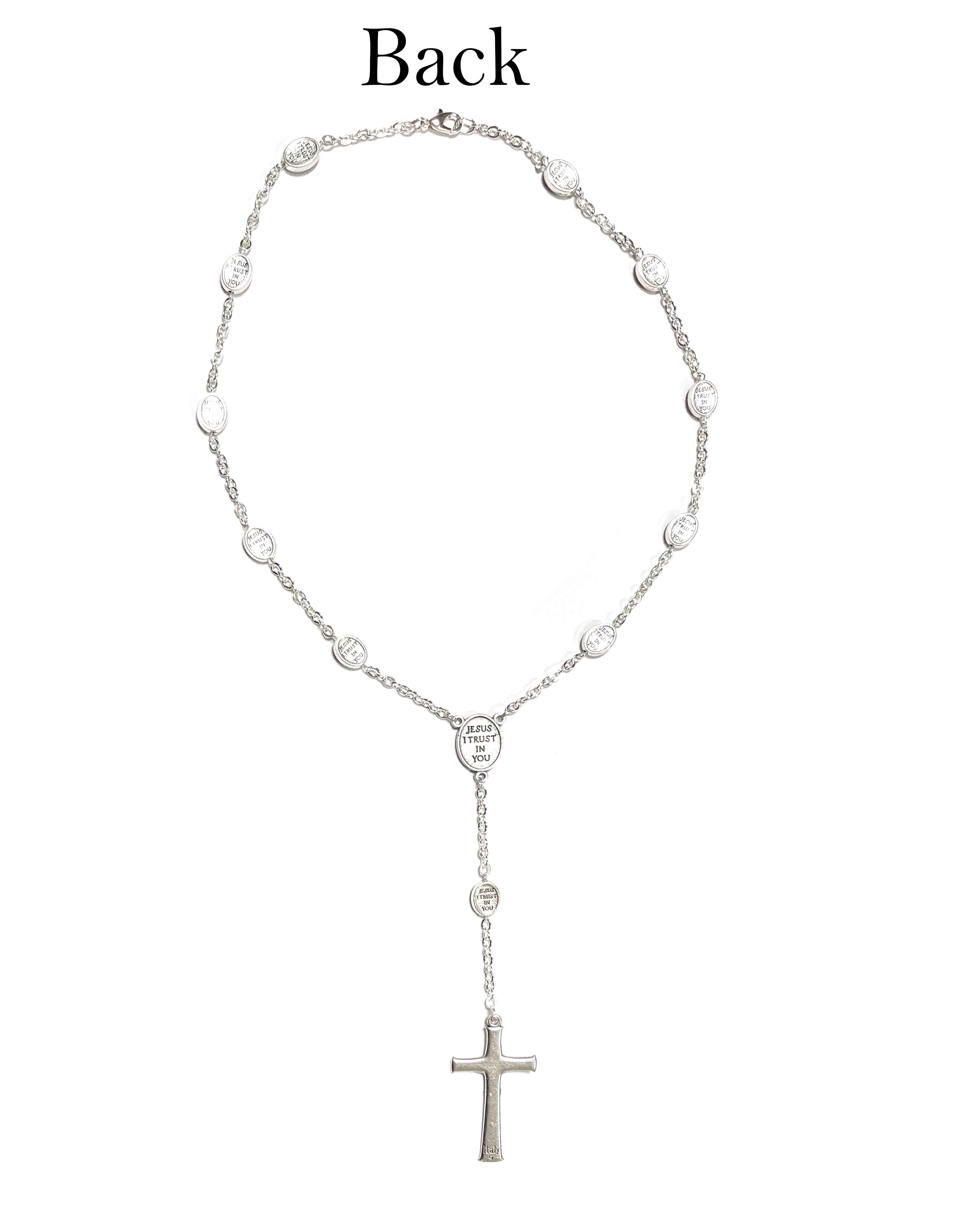 Choker with Divine Mercy medals