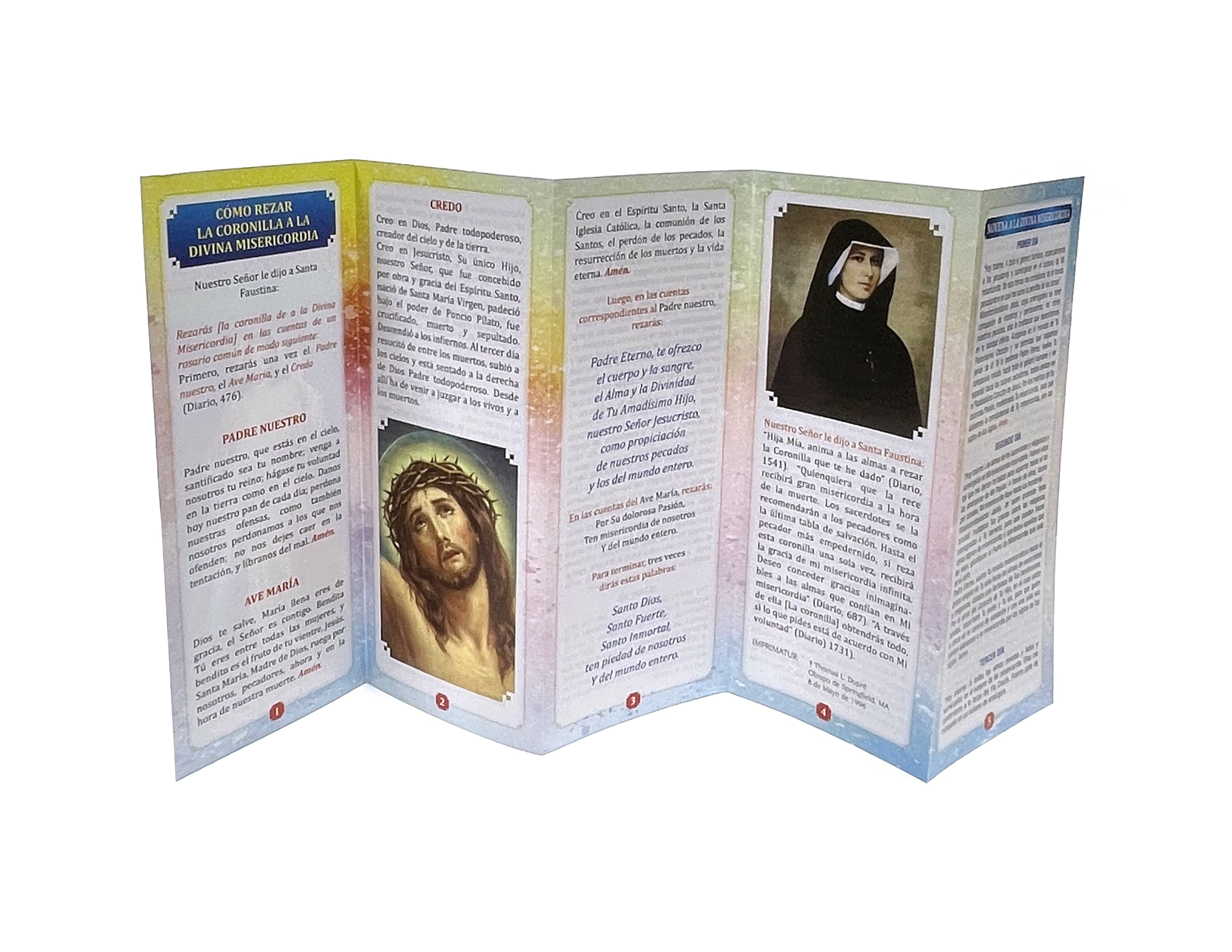 Plegable La Coronilla a la Divina Misericordia