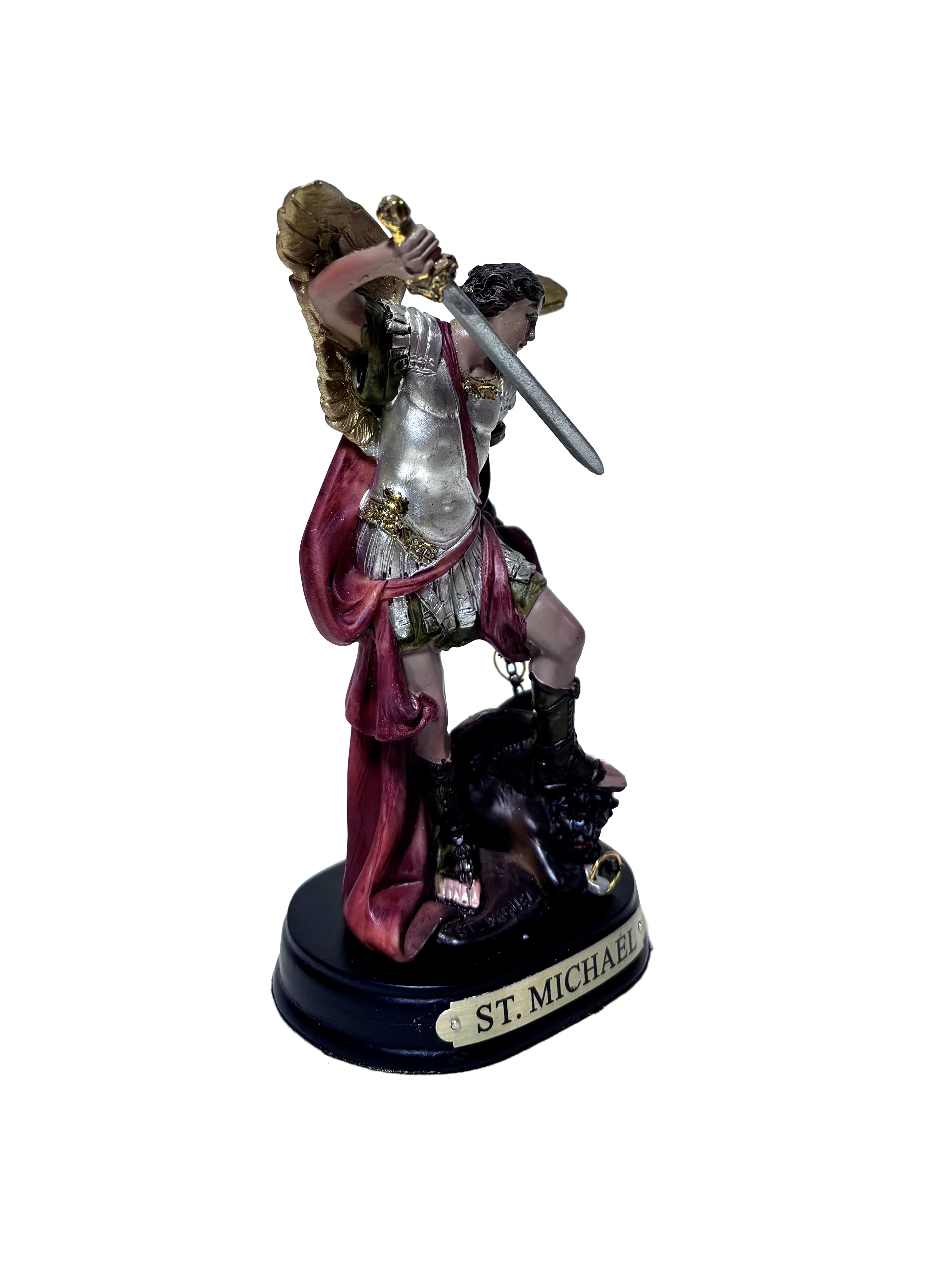 Religious statue of Saint Michael Archangel 5" height