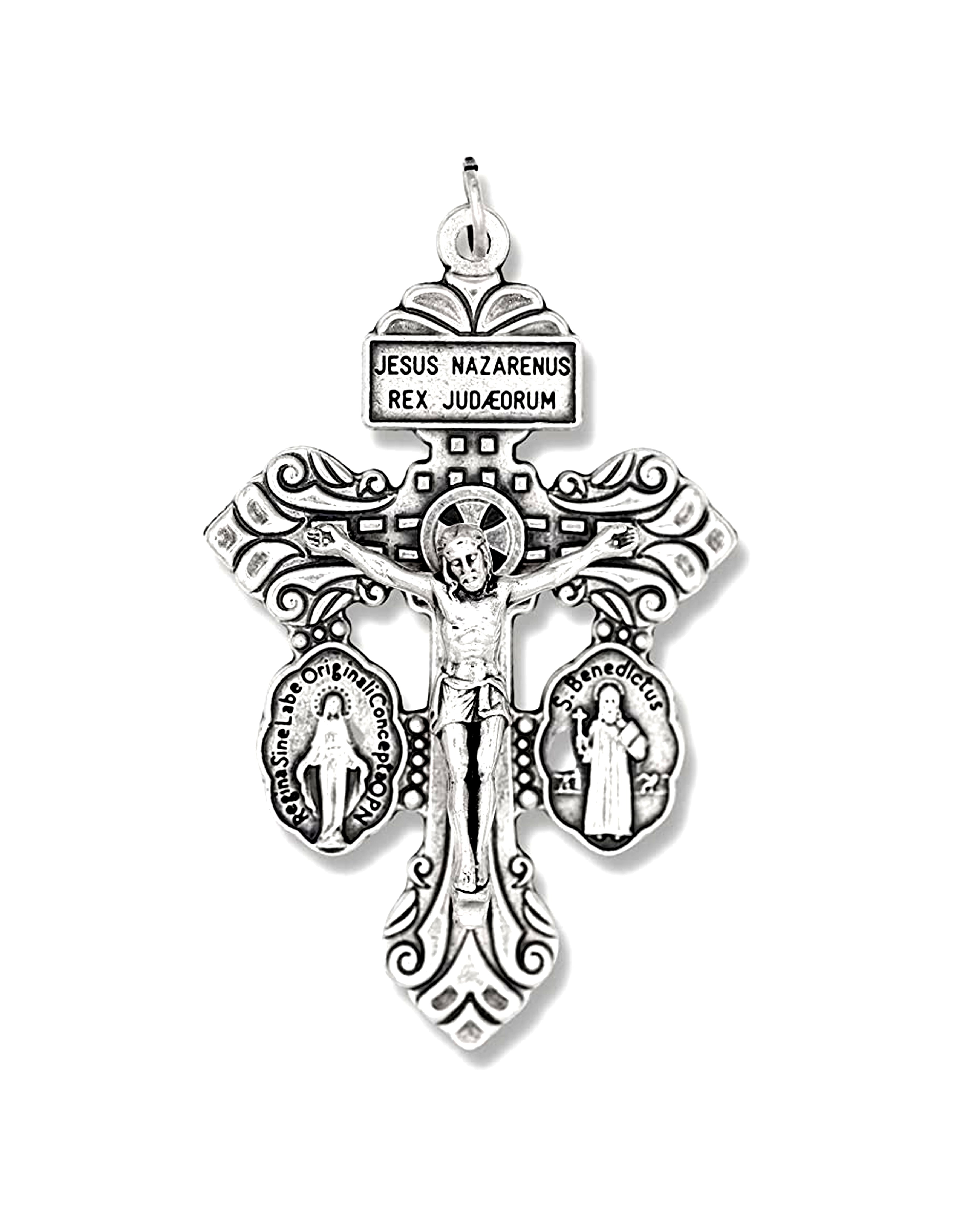 3-Way Pardon Indulgence Crucifix with St. Benedict and Miraculous Medals 2.0"