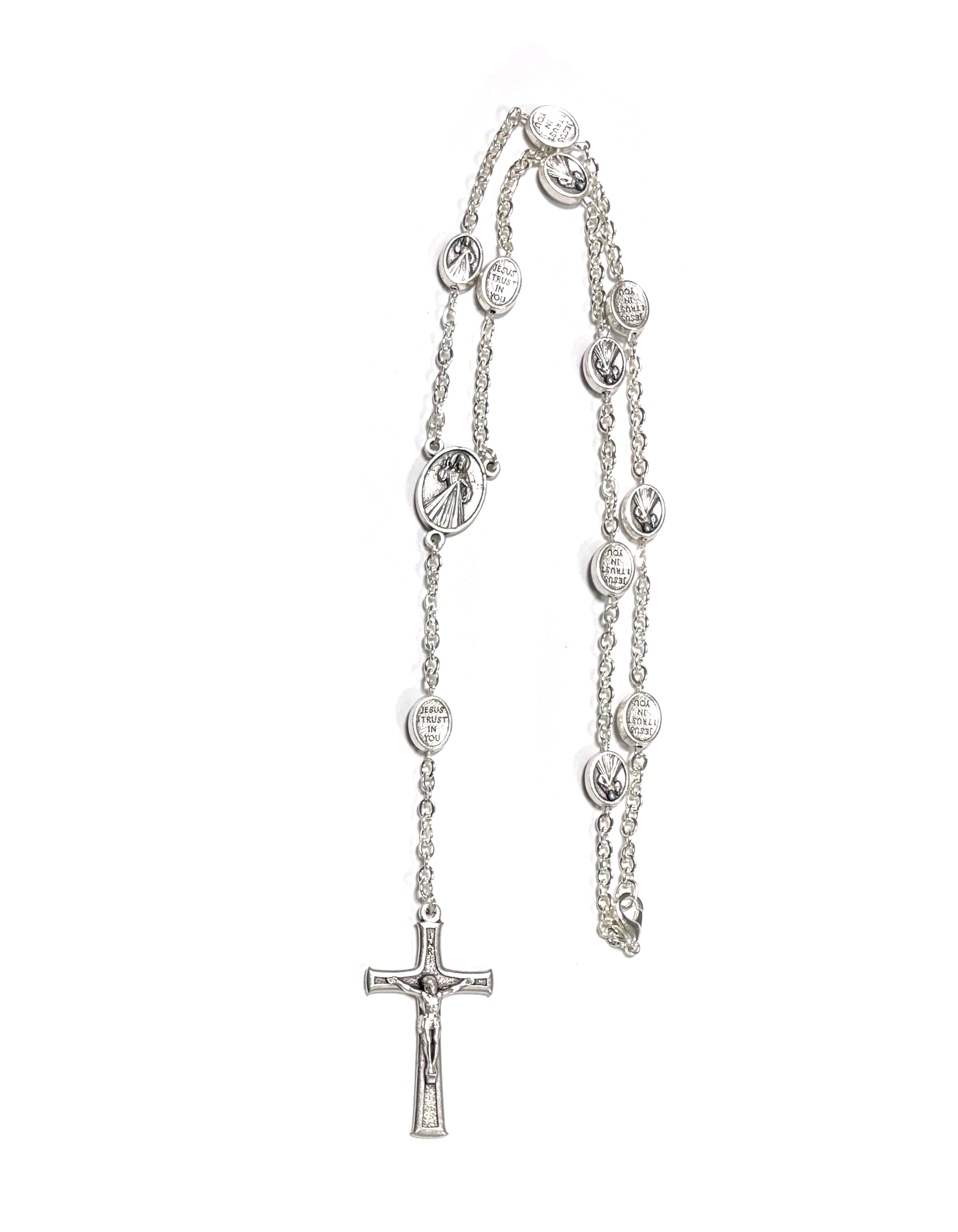 Choker with Divine Mercy medals