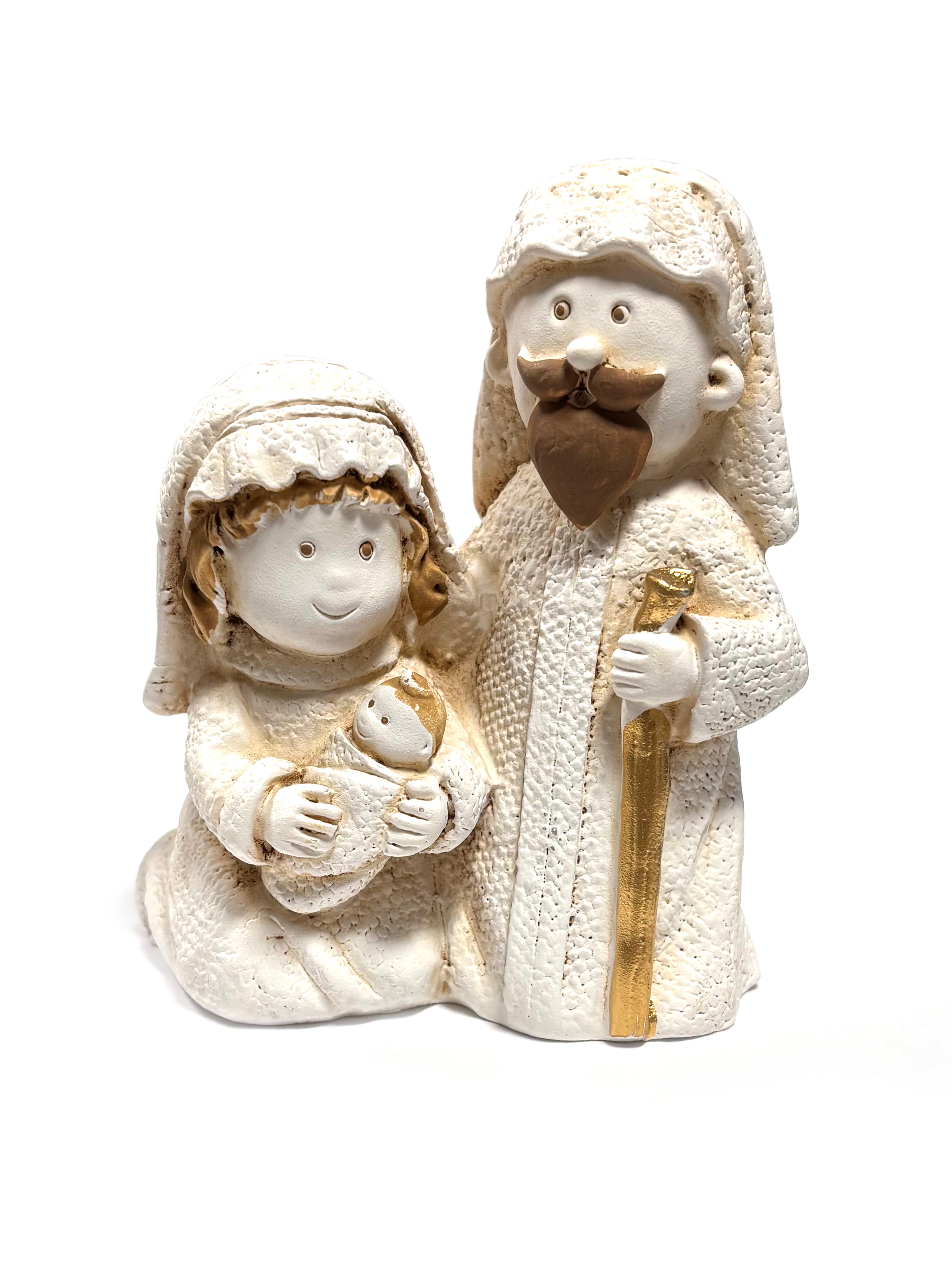Small resin nativity scenes made in Italy