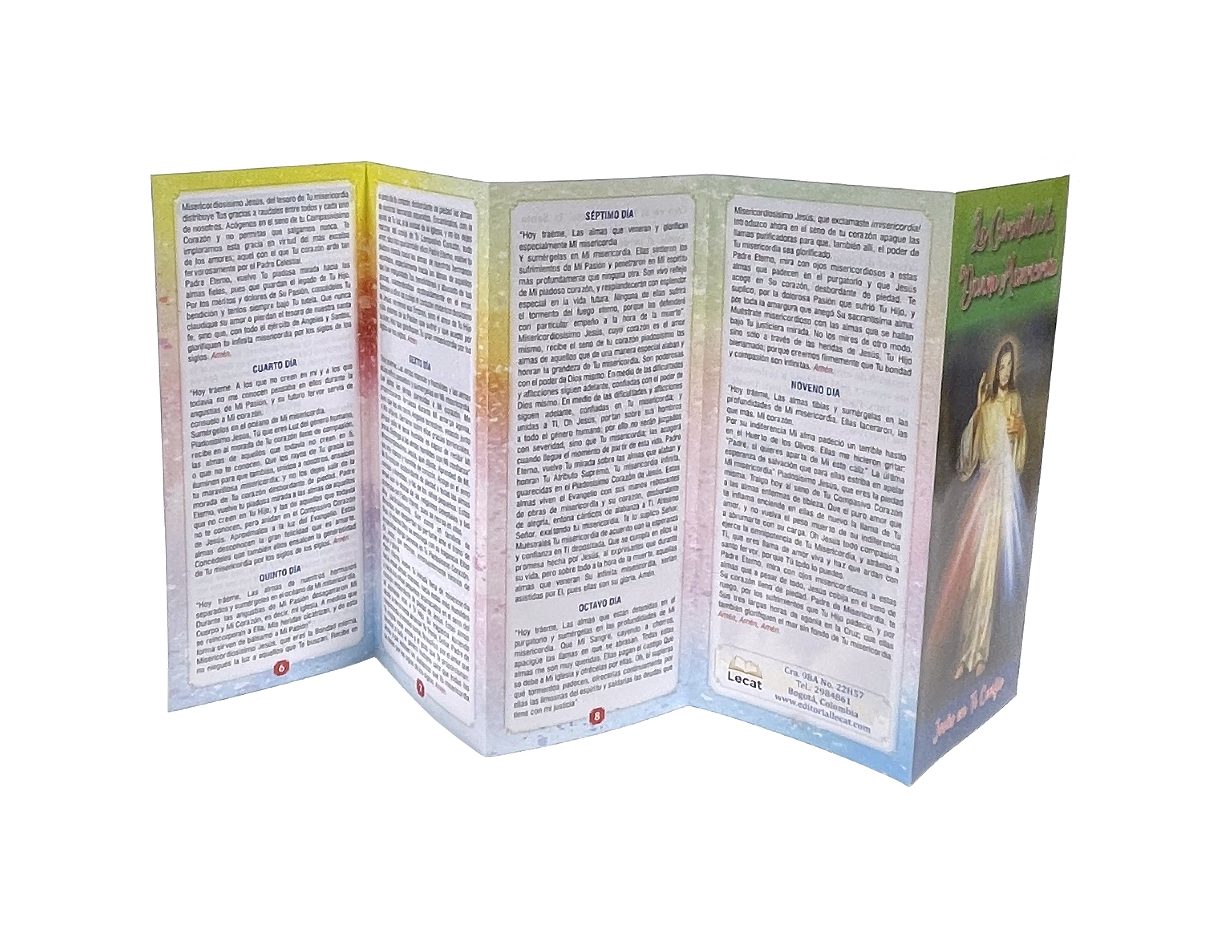 Plegable La Coronilla a la Divina Misericordia