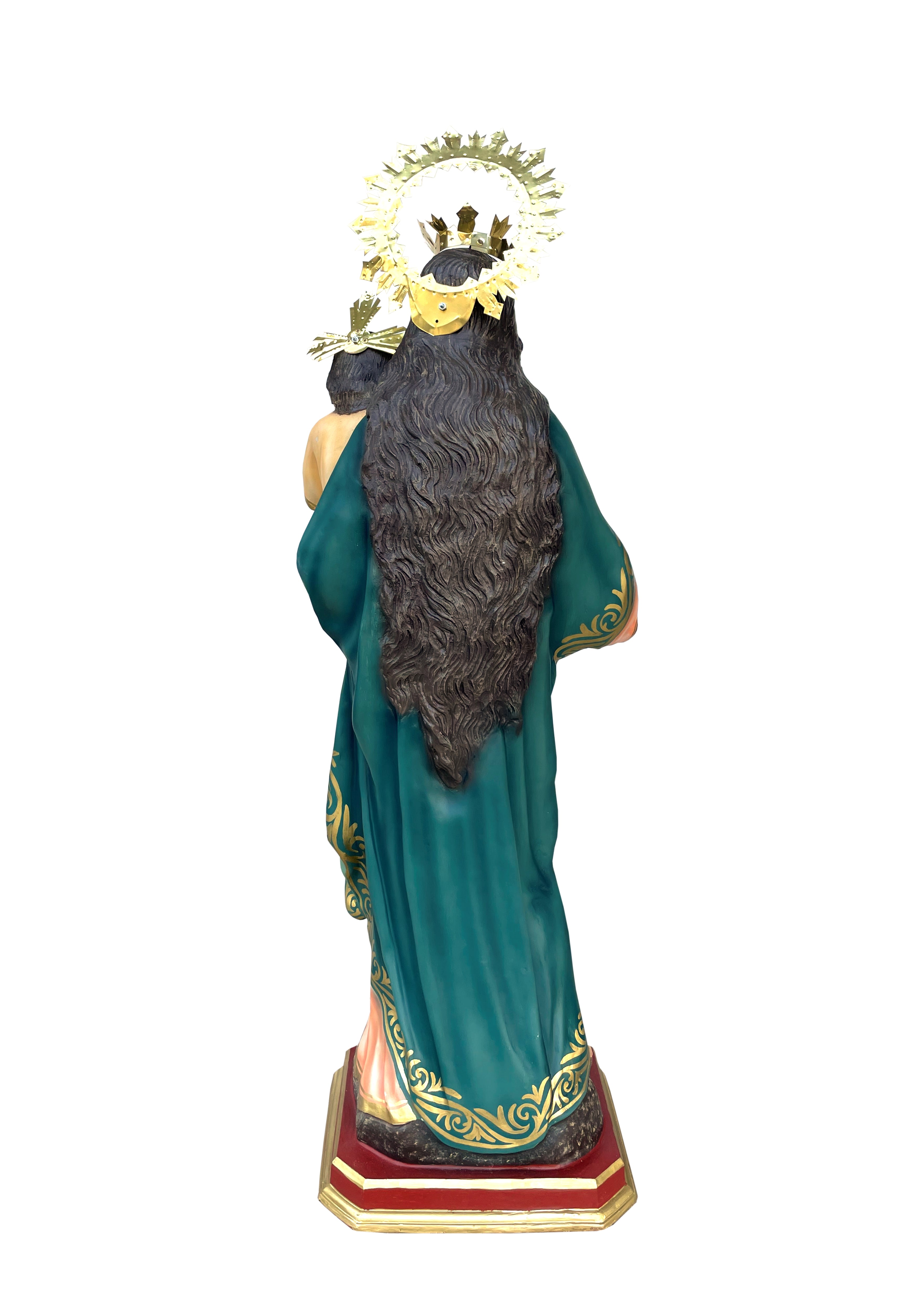 46" Mary Help of Christians Indoor and Outdoor Statue / Imagen de María Auxiliadora de 46" para Interiores y Exteriores