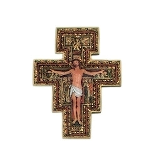 6"H San Damiano Cross