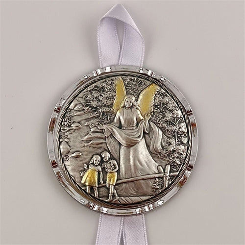 Guardian Angel Crib Medal