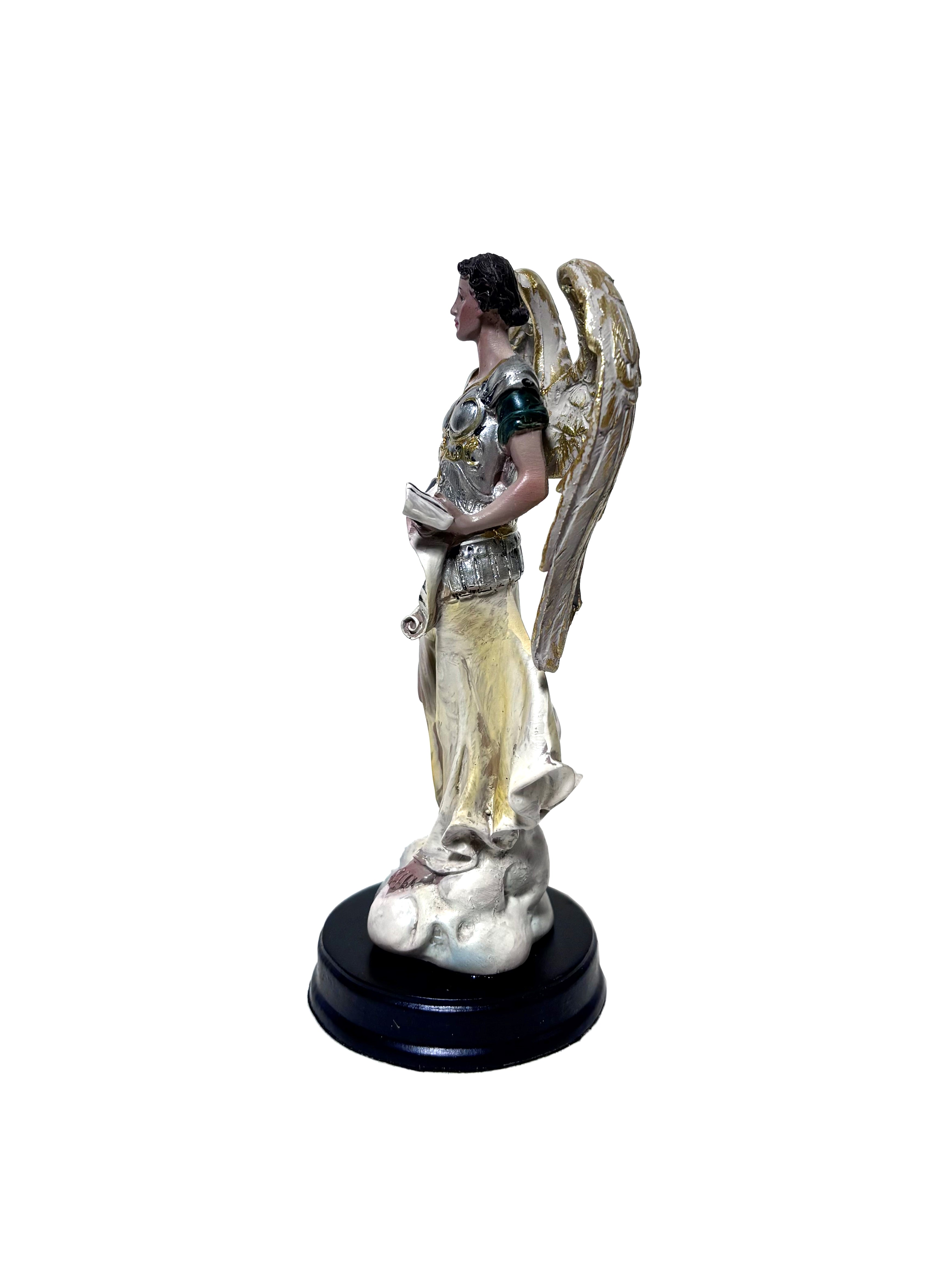 Religious statue of Saint Gabriel Archangel 5" height