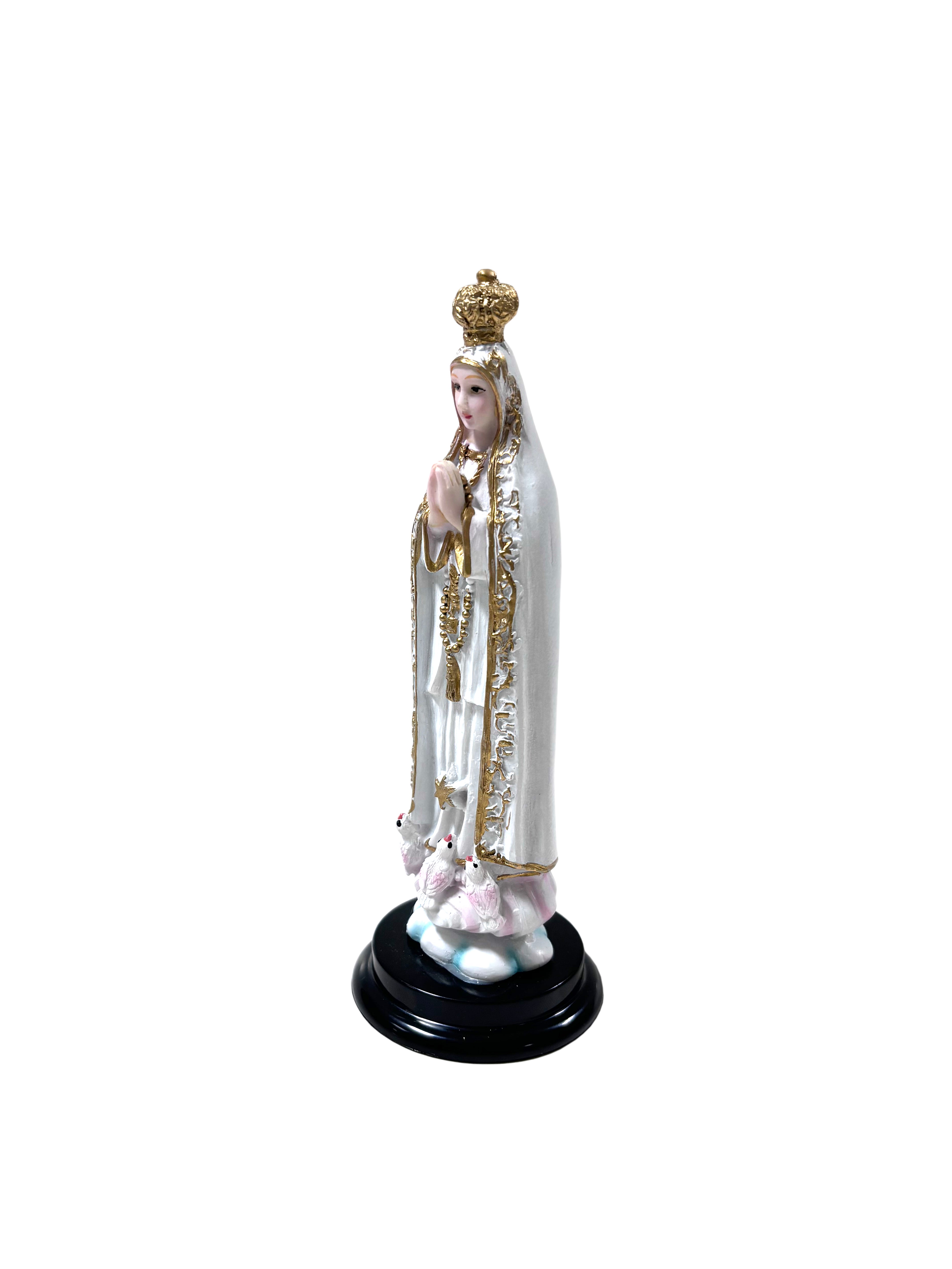 Religious statue of Our Lady of Fatima 5" height